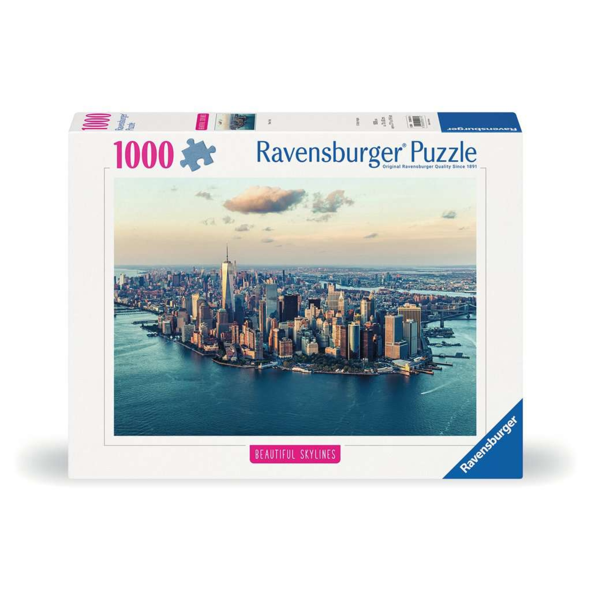 Puzzle 1000 pezzi new york ravensburger – paesaggi per adulti, dimensioni 70x50 cm - RAVENSBURGER