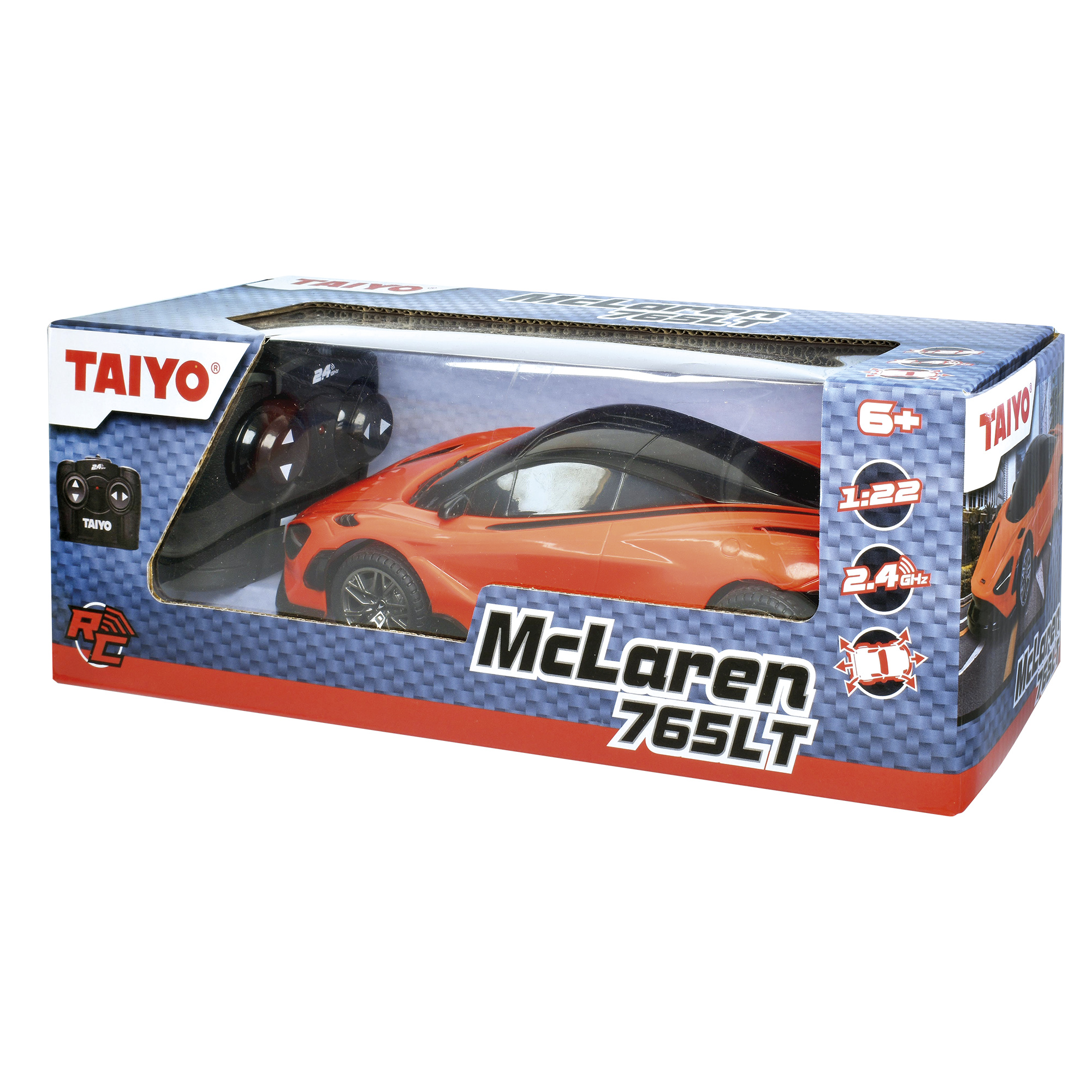 Auto radiocomandata mclaren 1:22 con frequenza 2.4 ghz - replica autentica, design e prestazioni eccezionali - motor & co - 