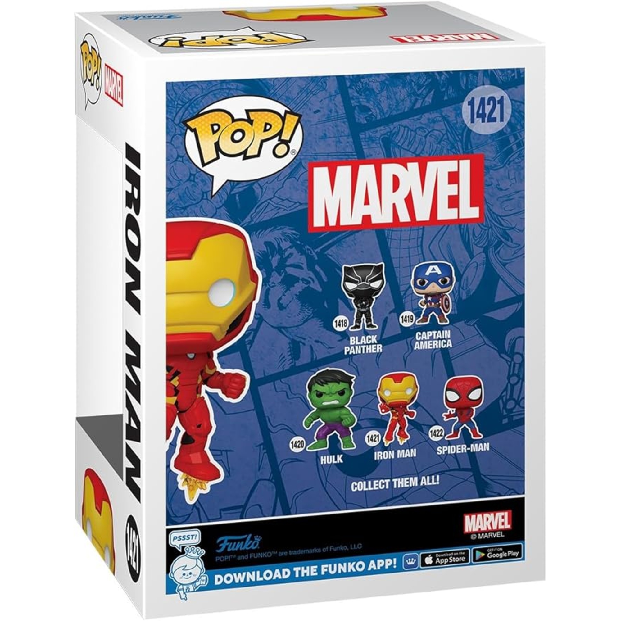 Funko pop - marvel - avengers - iron man - 1421 - Avengers