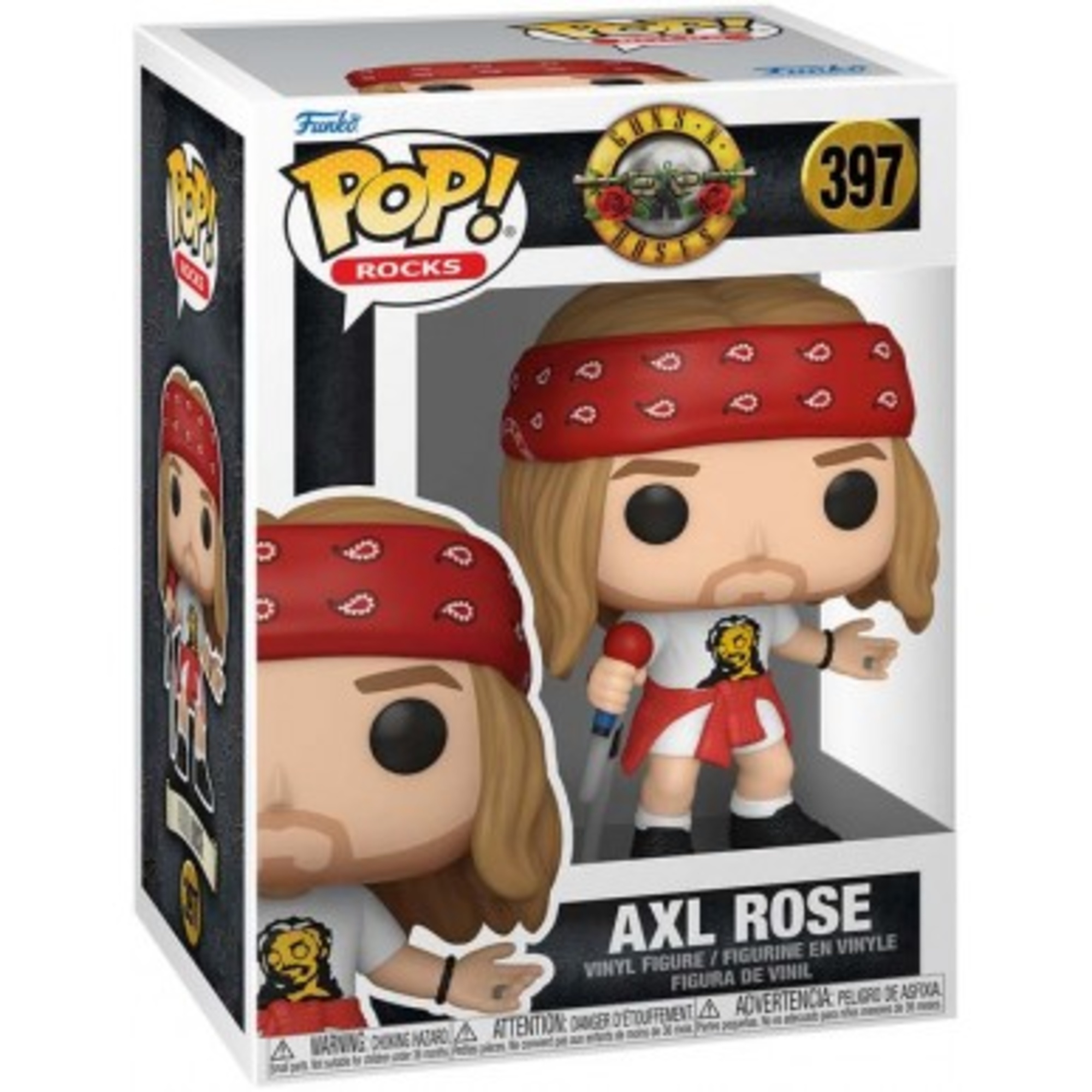 Funko pop - rocks guns 'n' roses - axl  - 397 - FUNKO POP!