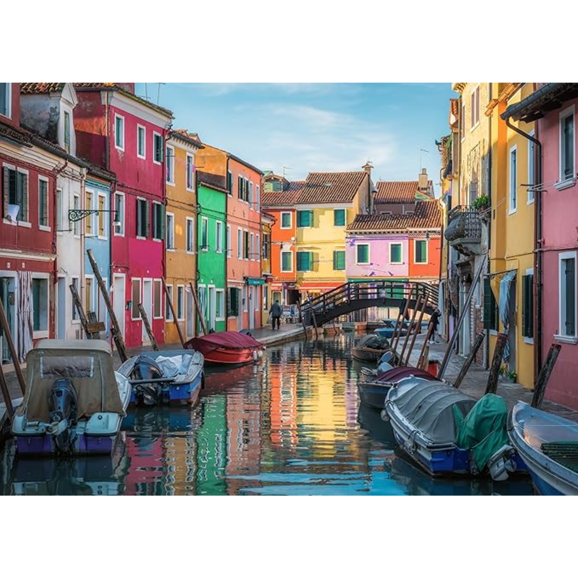 Puzzle 1000 pezzi burano italia - puzzle ravensburger per adulti - RAVENSBURGER