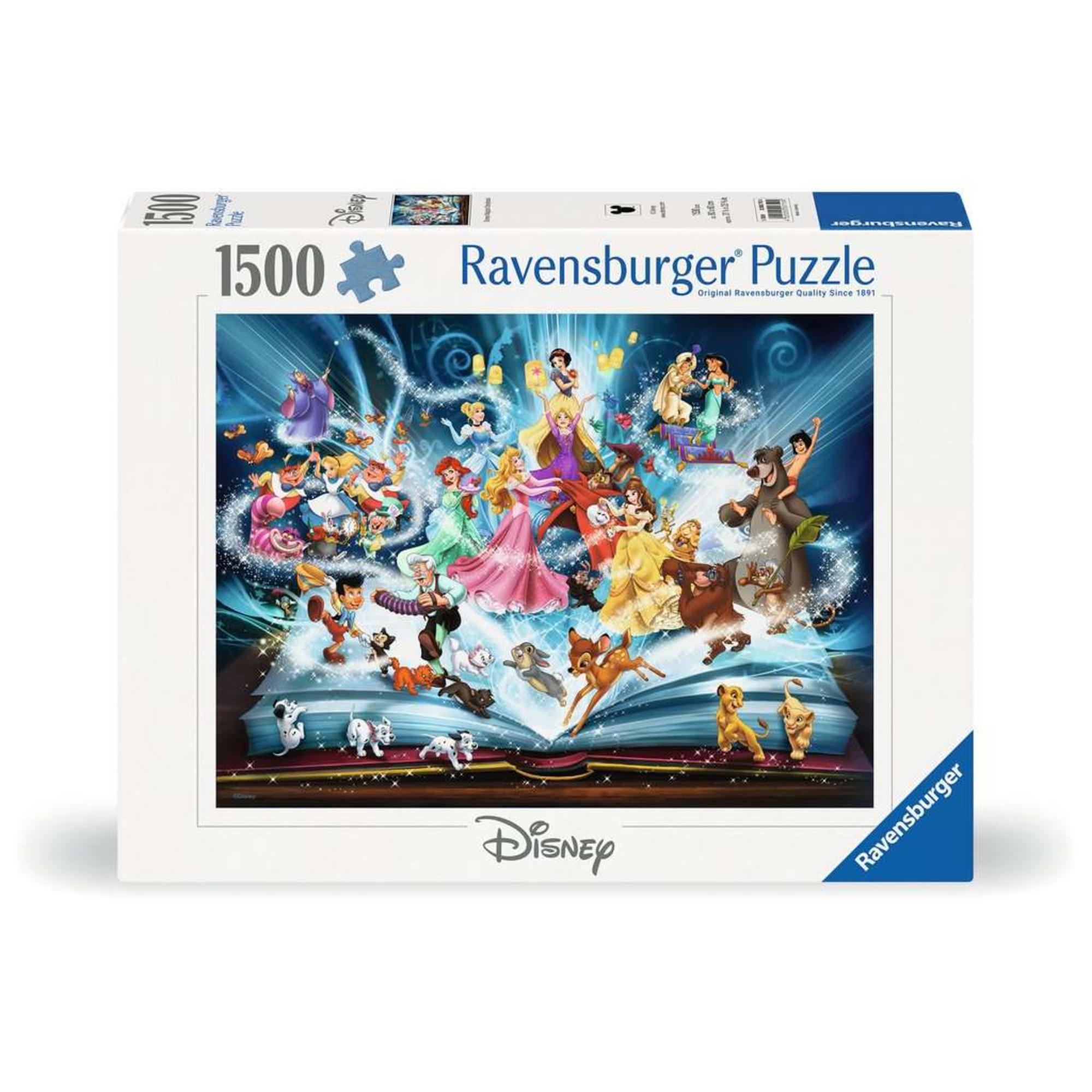 Puzzle disney magico libro delle fiabe - 1500 pezzi per adulti - Disney