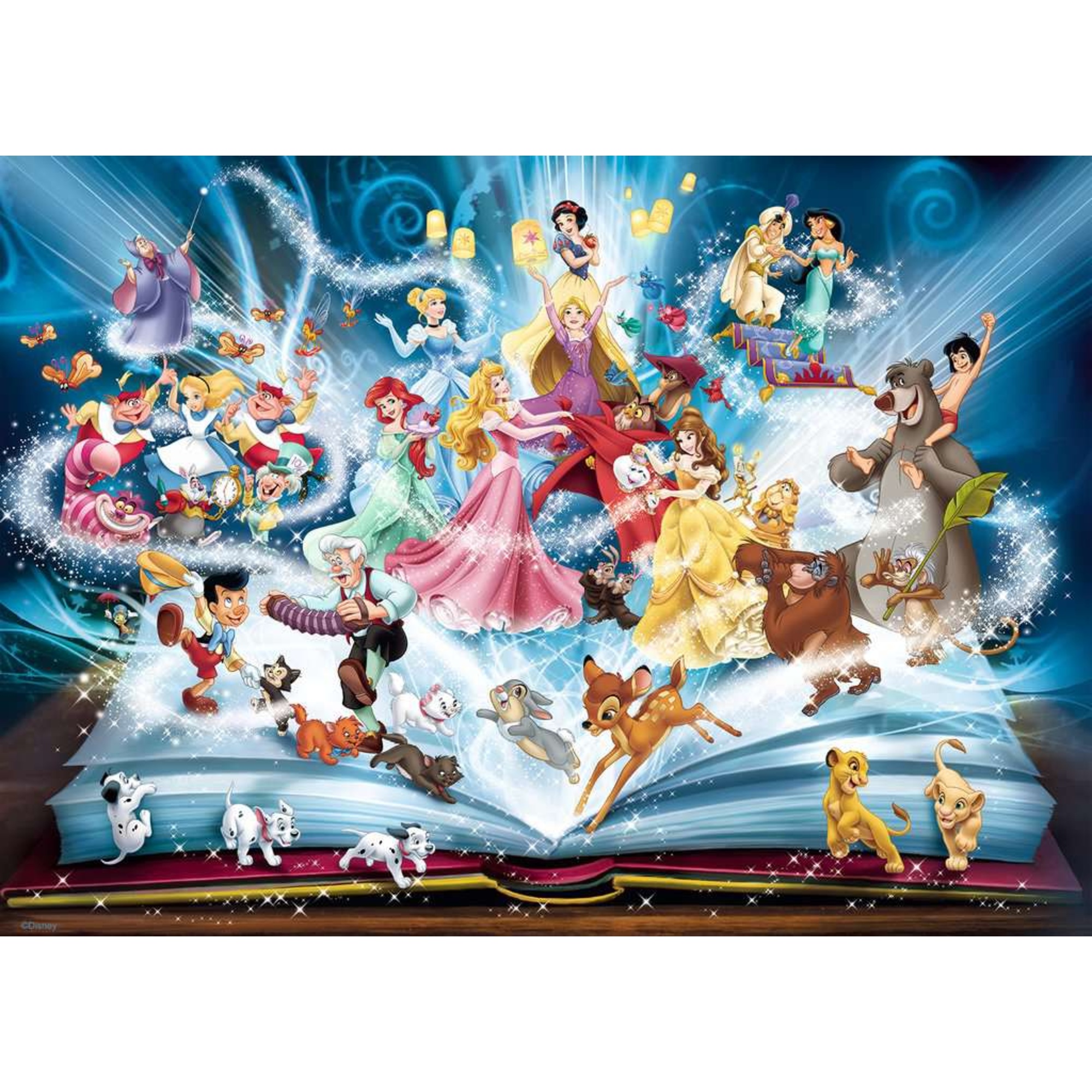 Puzzle disney magico libro delle fiabe - 1500 pezzi per adulti - Disney