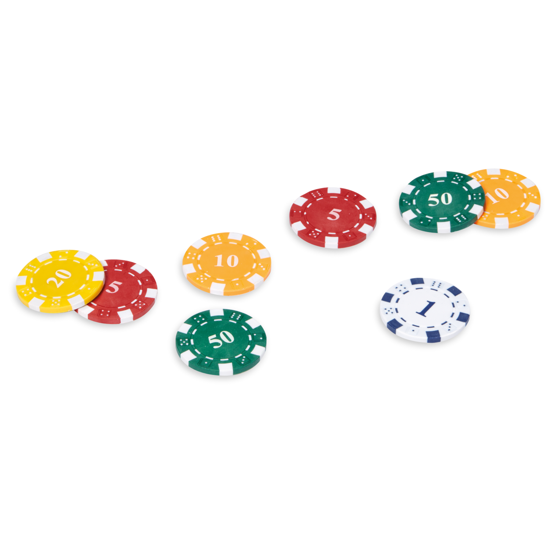 Set poker professionale con 125 fiches in plastica abs - gioco da tavolo per adulti - NO BRAND