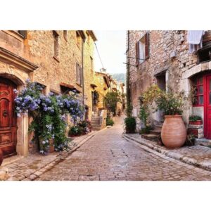 Puzzle 1000 pezzi mediterranean france - puzzle ravensburger per adulti - RAVENSBURGER