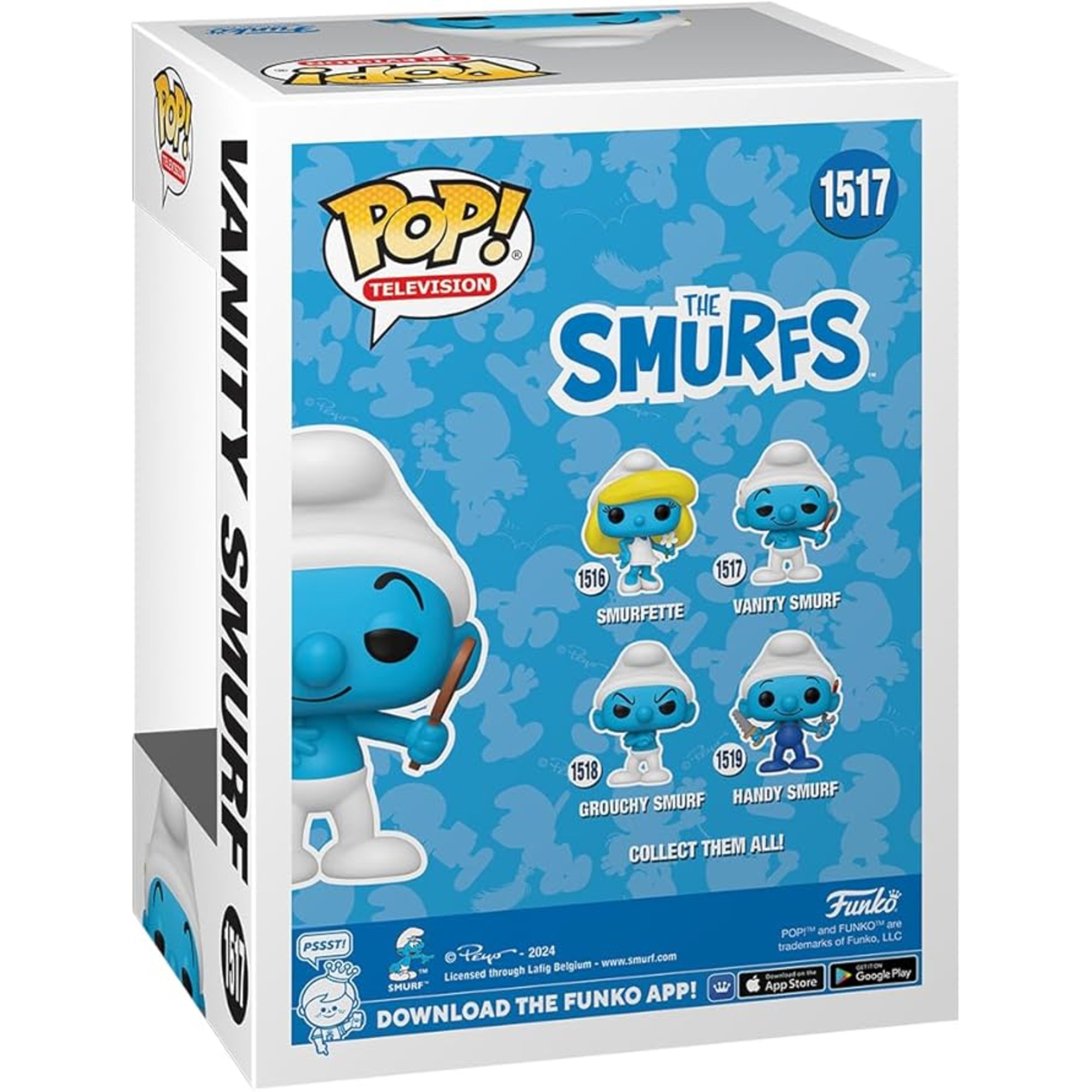 Funko pop - puffi vanitoso - 1517 - Puffi