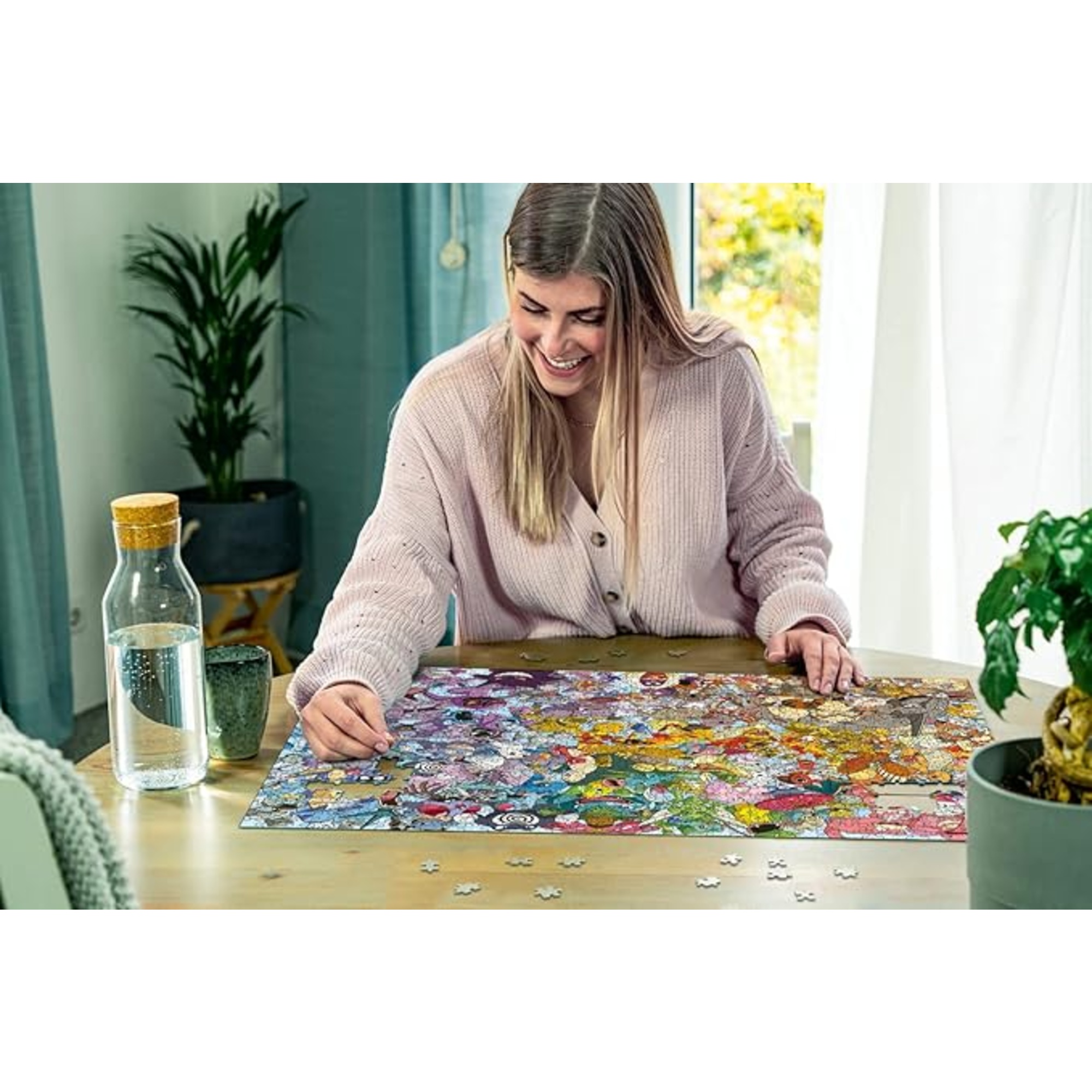 Puzzle 1000 pezzi pokémon challenge - puzzle ravensburger per bambini - POKEMON