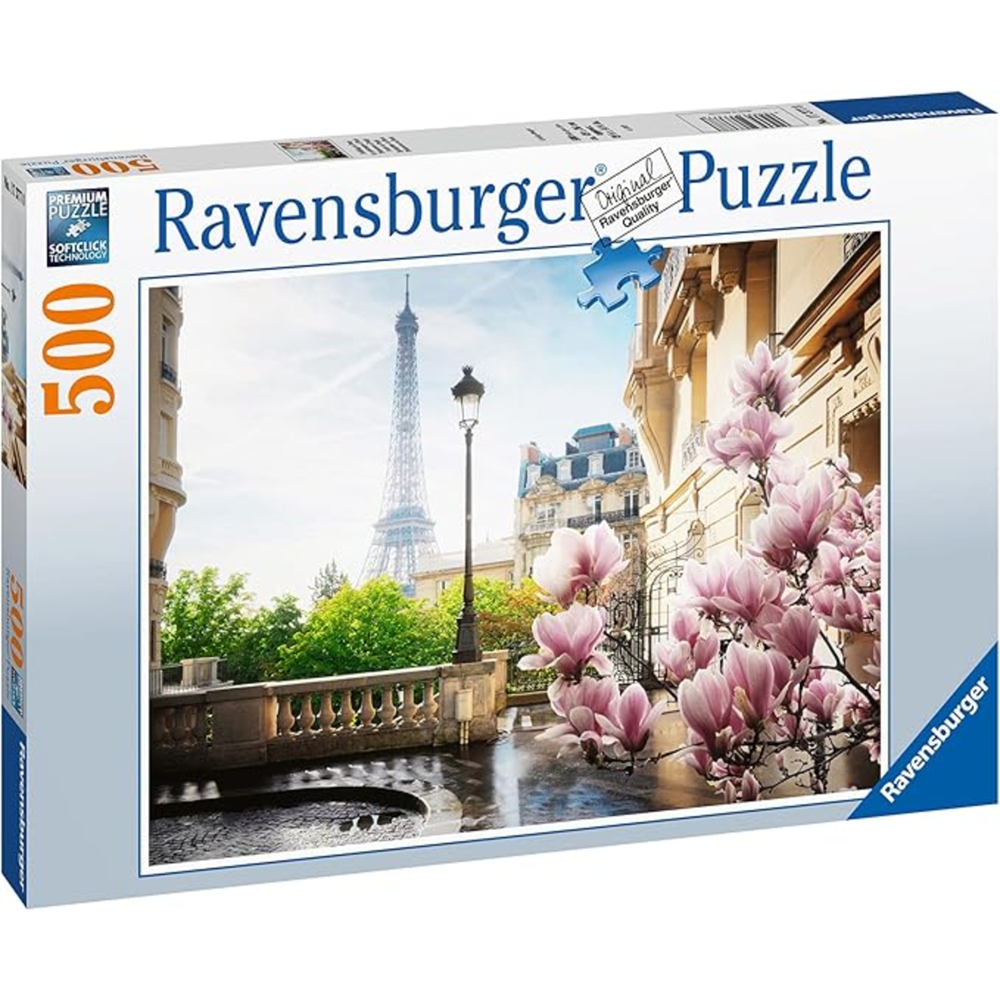 Puzzle 500 pezzi primavera a parigi - puzzle ravensburger per adulti - RAVENSBURGER