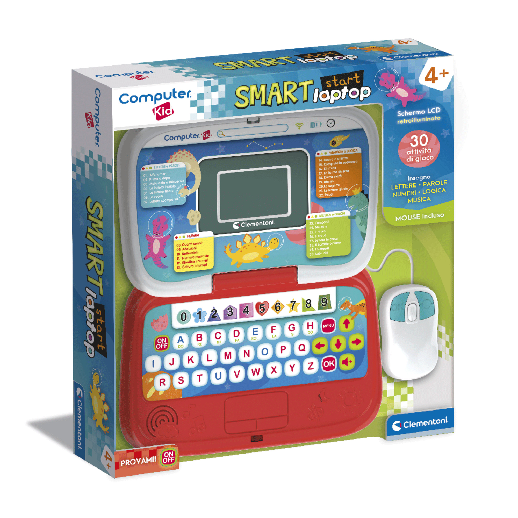 Computer kid - smart start laptop - clementoni - CLEMENTONI