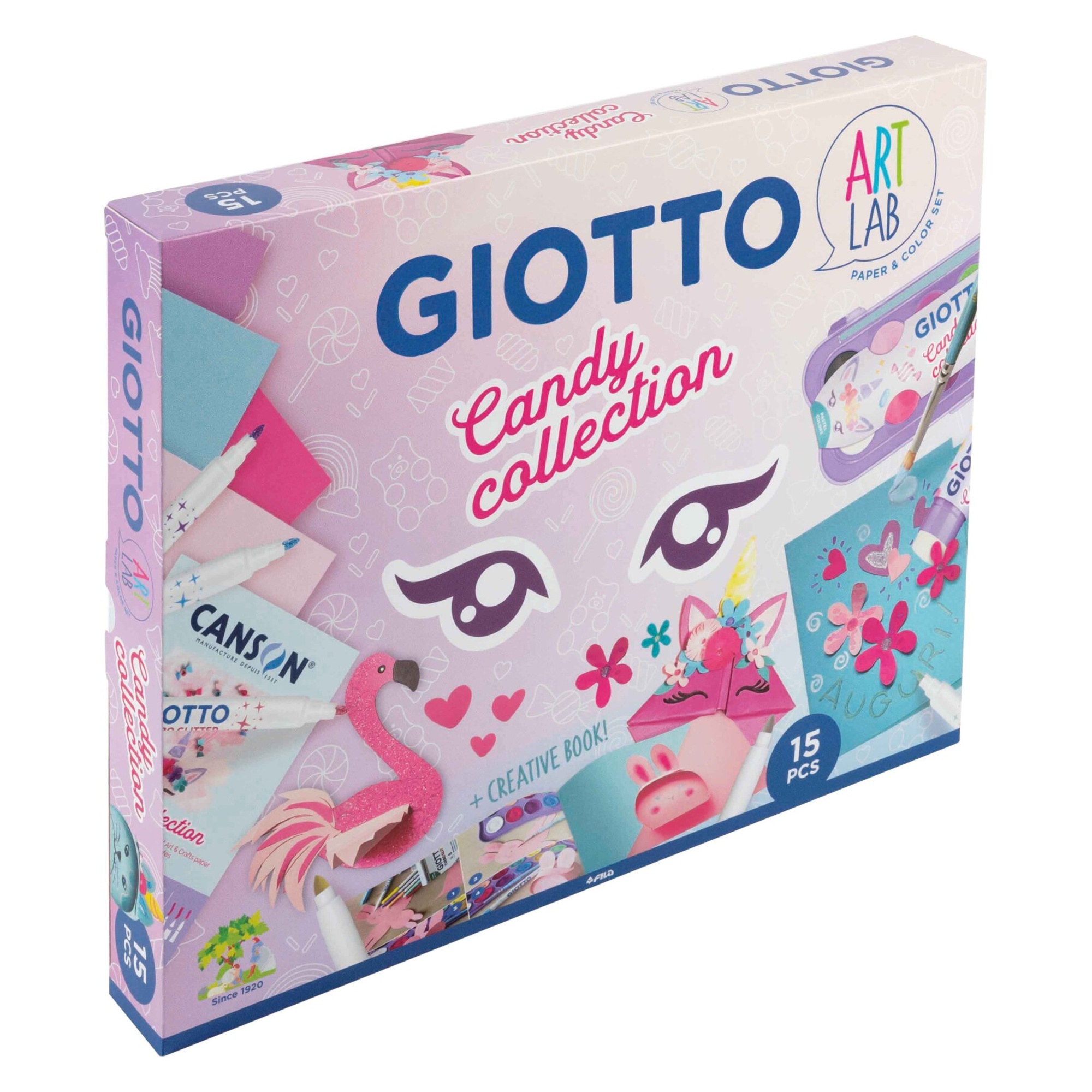 Giotto art lab candy collection - kit creativo a tema candy world - GIOTTO