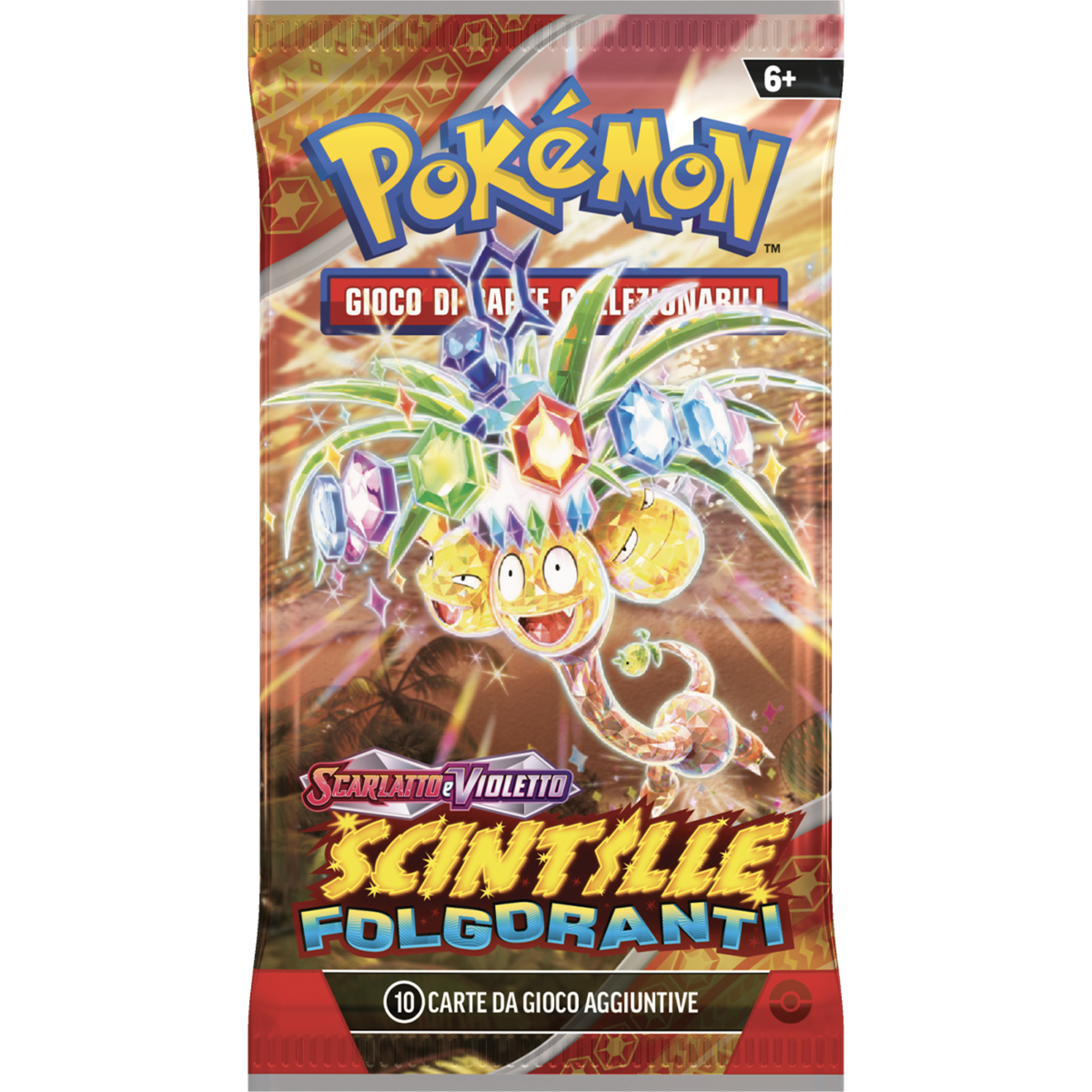 Pokémon scarlatto e violetto - scintille folgoranti busta di espansione assortita - POKEMON