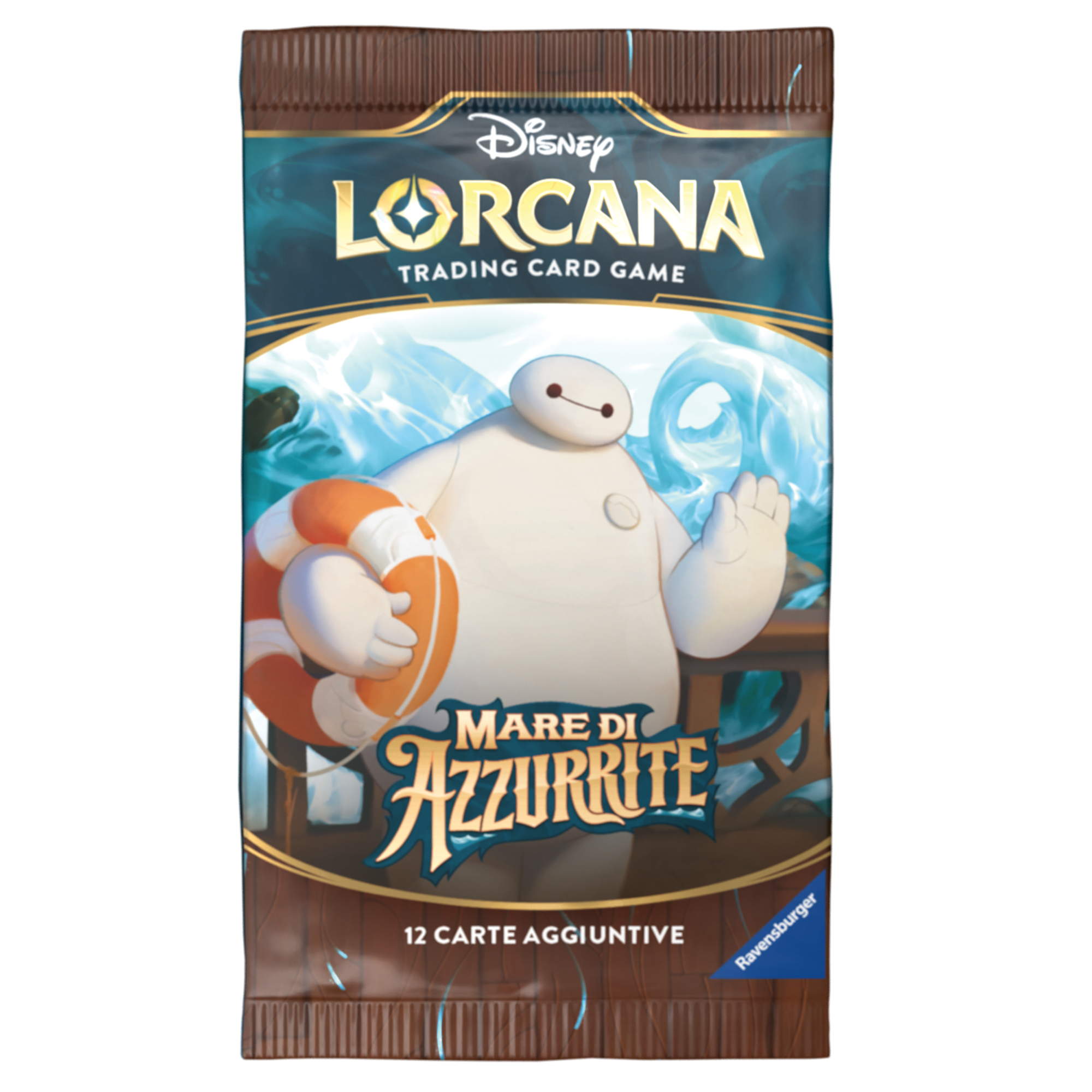 Disney lorcana – mare di azzurrite – bustina da 12 carte – 8+ anni - RAVENSBURGER, Disney, Lorcana