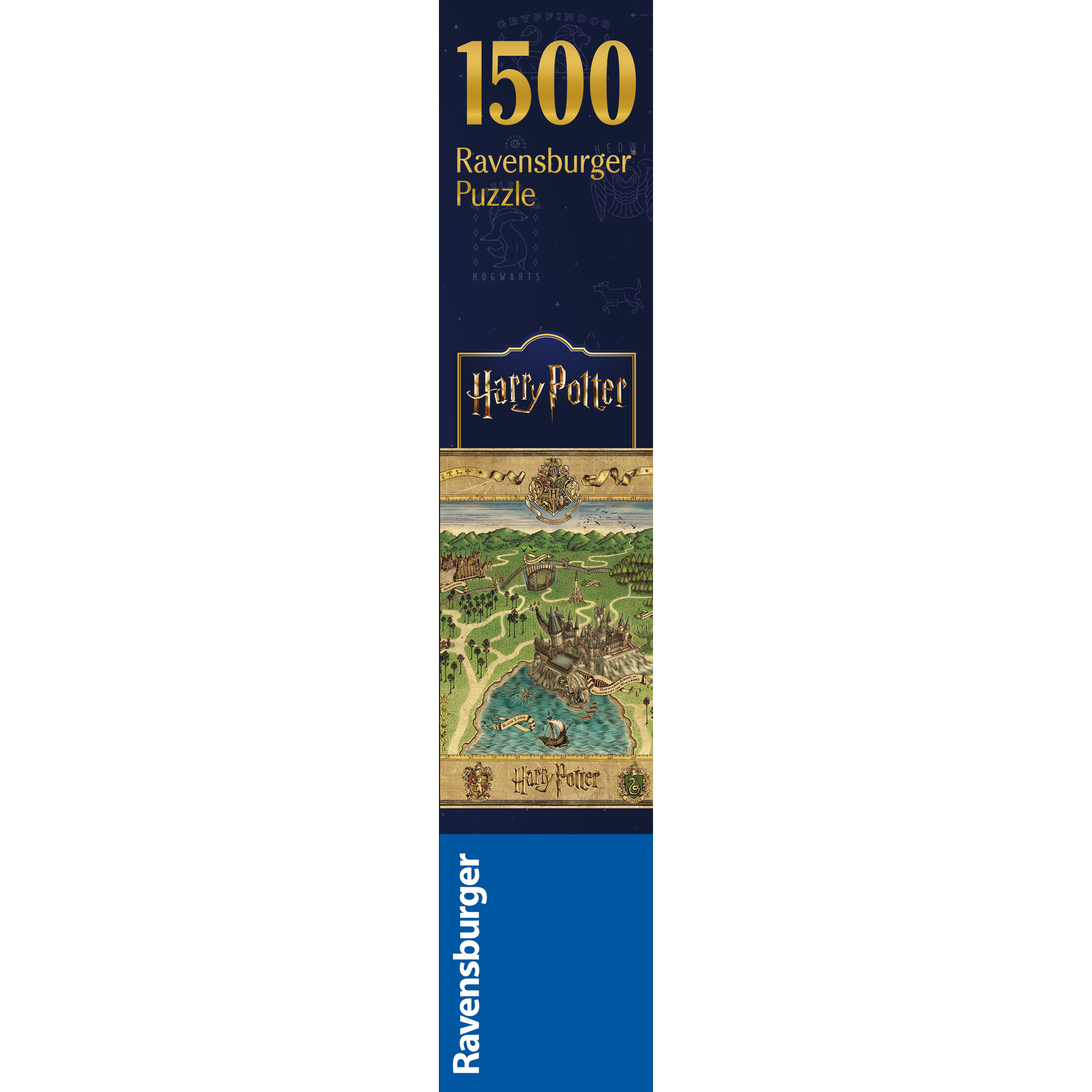 Puzzle mappa di hogwarts, 1500 pezzi, puzzle adulti - ravensburger - Harry Potter