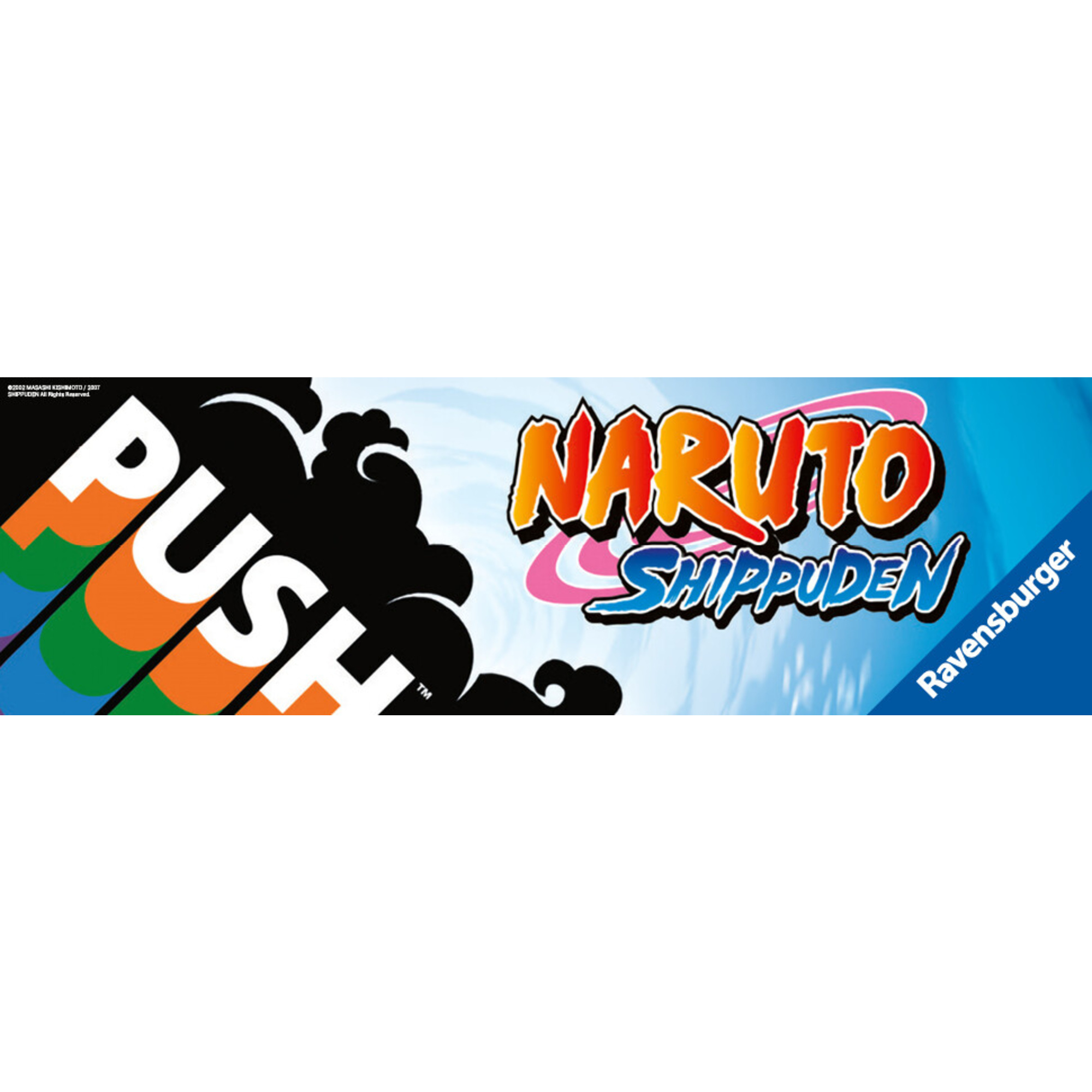 Naruto push, gioco di carte per tutta la famiglia, 8+ anni - ravensburger - RAVENSBURGER