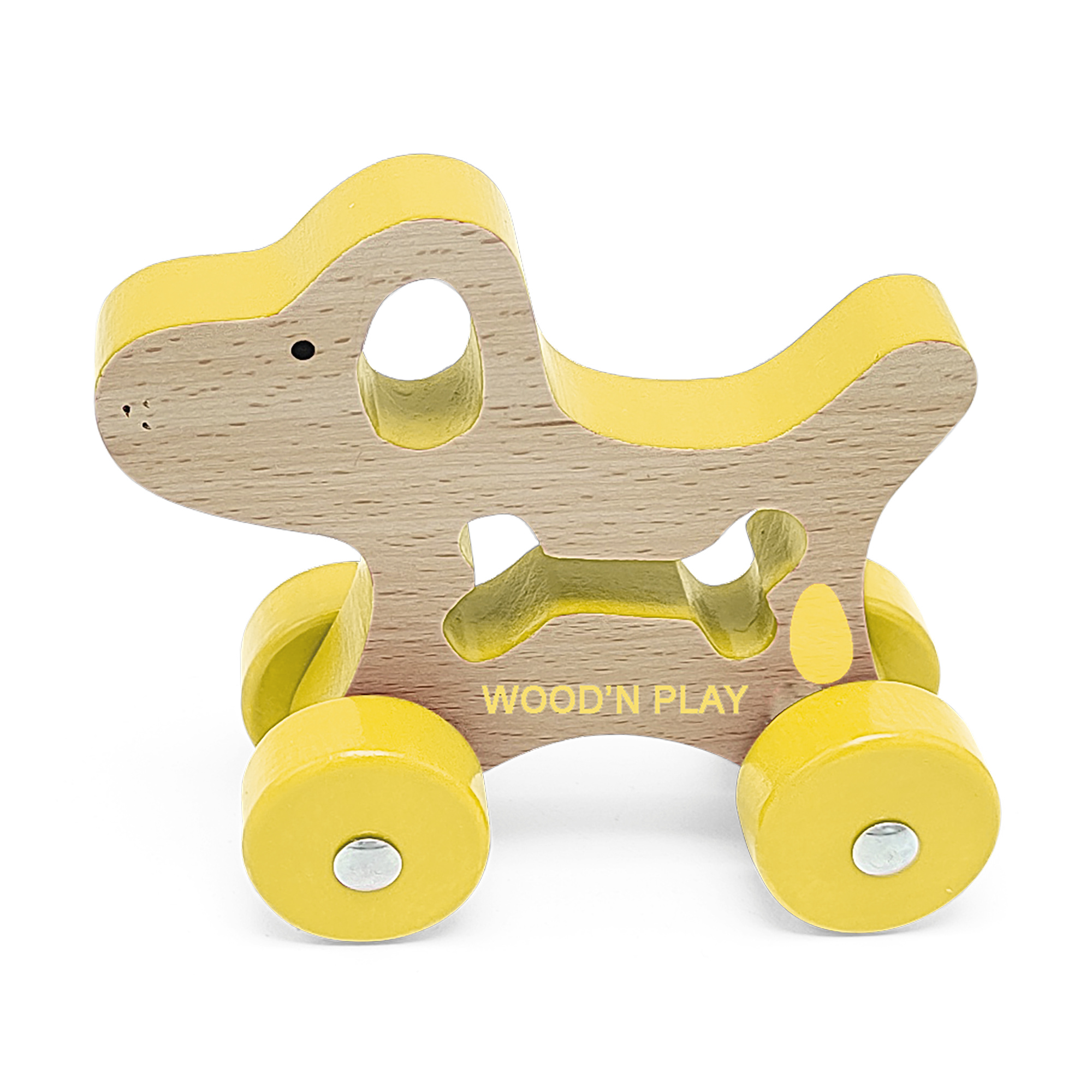 Animaletti su ruote in legno assortiti - wood "n" play - WOOD 'N' PLAY