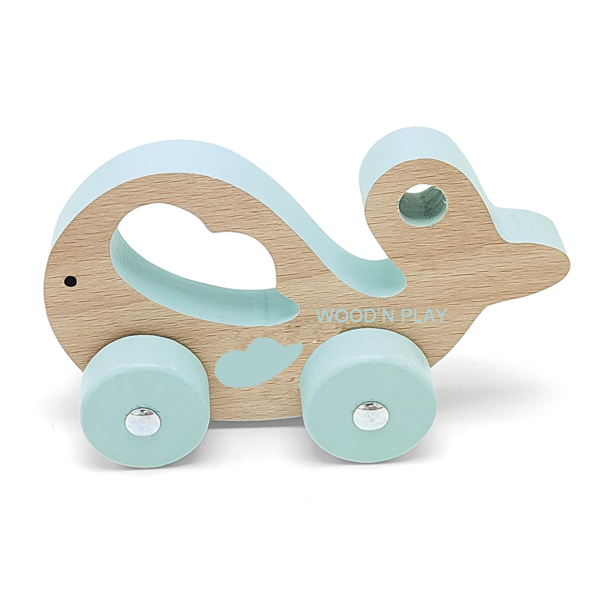 Animaletti su ruote in legno assortiti - wood "n" play - WOOD 'N' PLAY