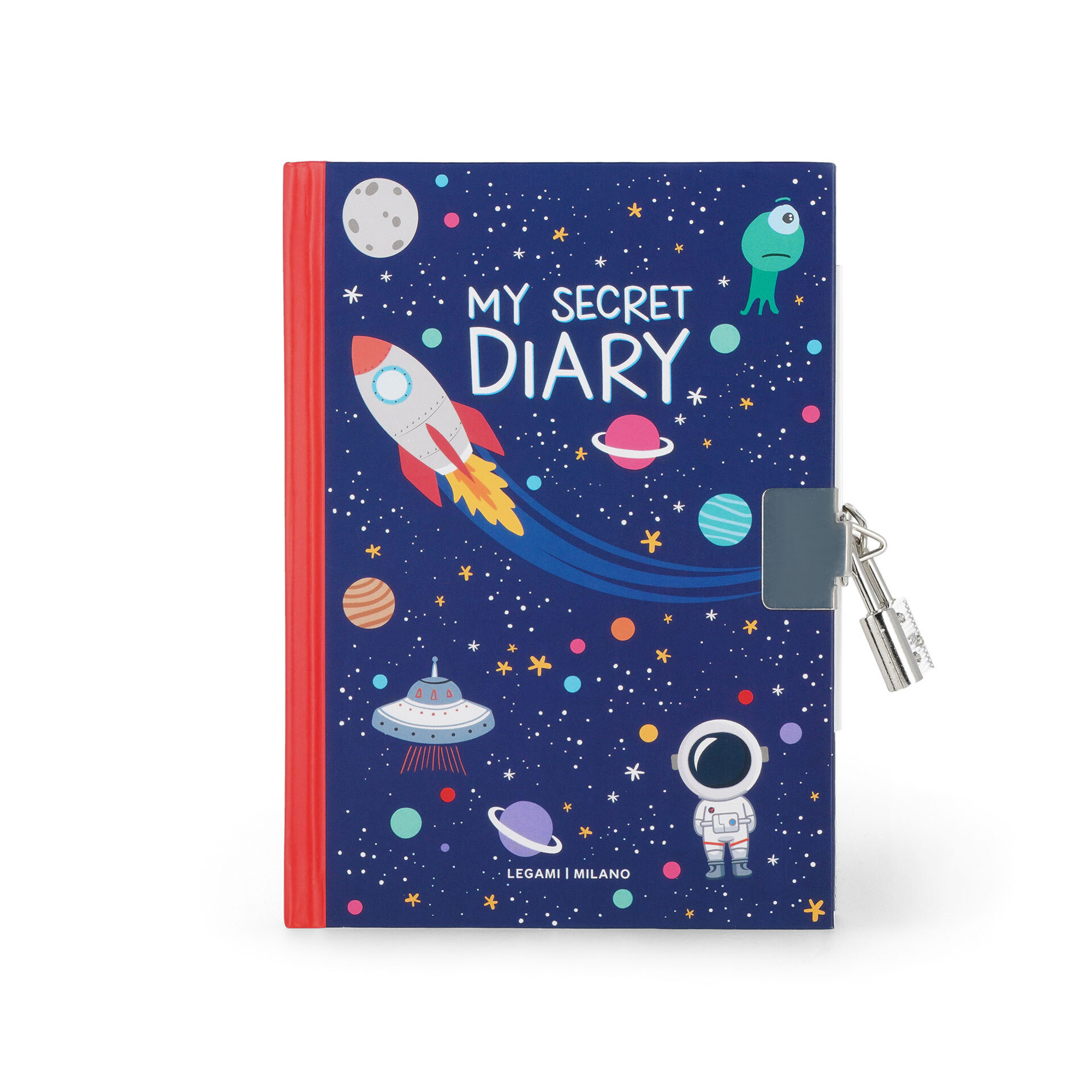 Diario segreto con lucchetto space - my secret diary - wonderland - LEGAMI