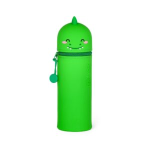 Astuccio  dinosauro 2 in 1 in morbido silicone - kawaii - extraordinary stationery - LEGAMI