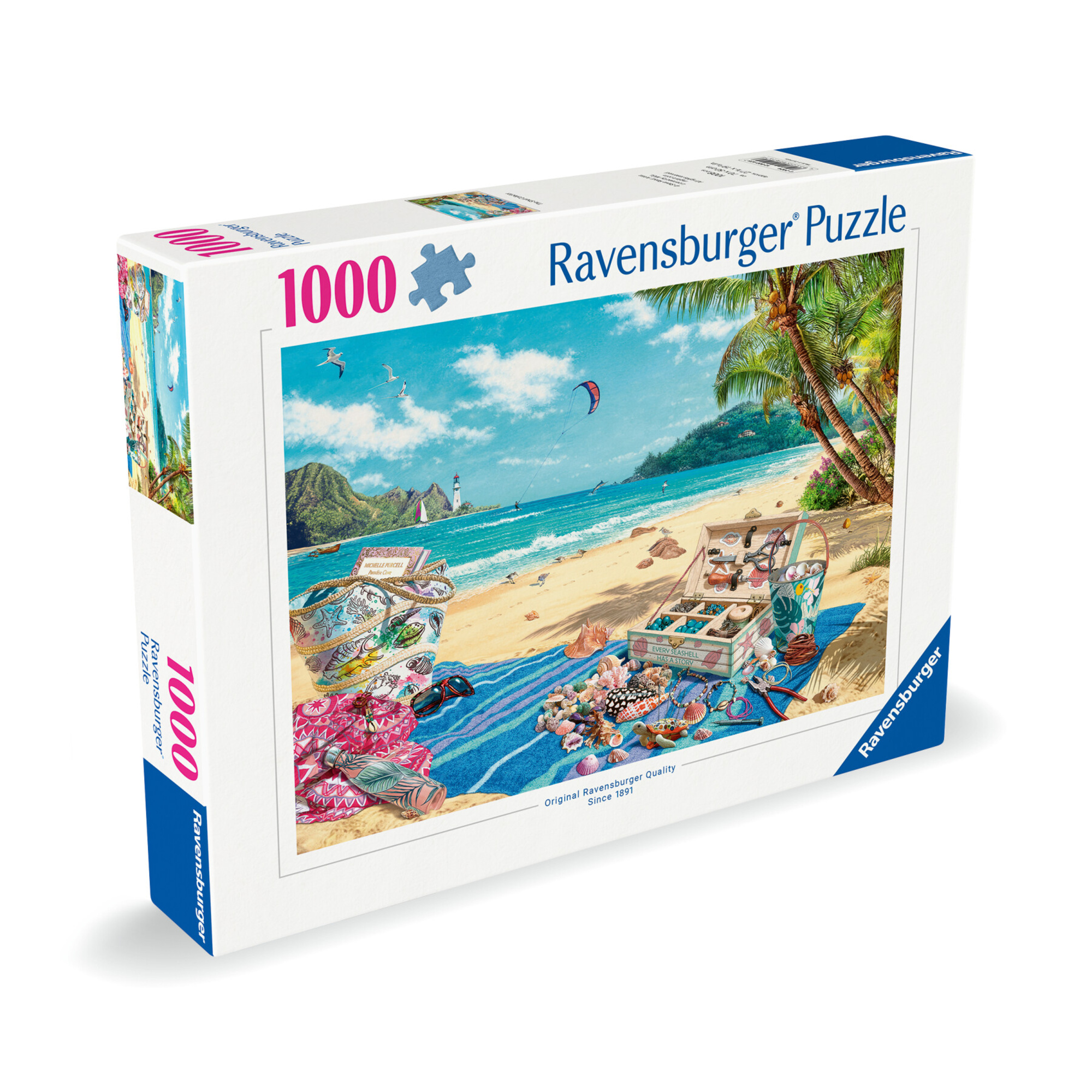 Puzzle la collezione di conchiglie, 1000 pezzi, puzzle adulti - ravensburger - RAVENSBURGER