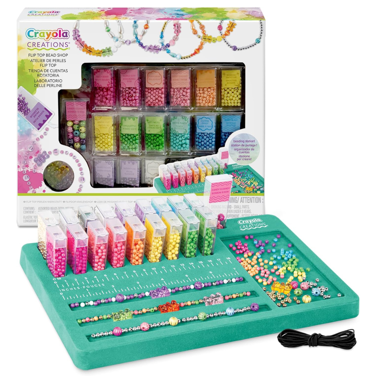 Crayola creations il laboratorio delle perline - 2500 pezzi per creare gioielli - CRAYOLA