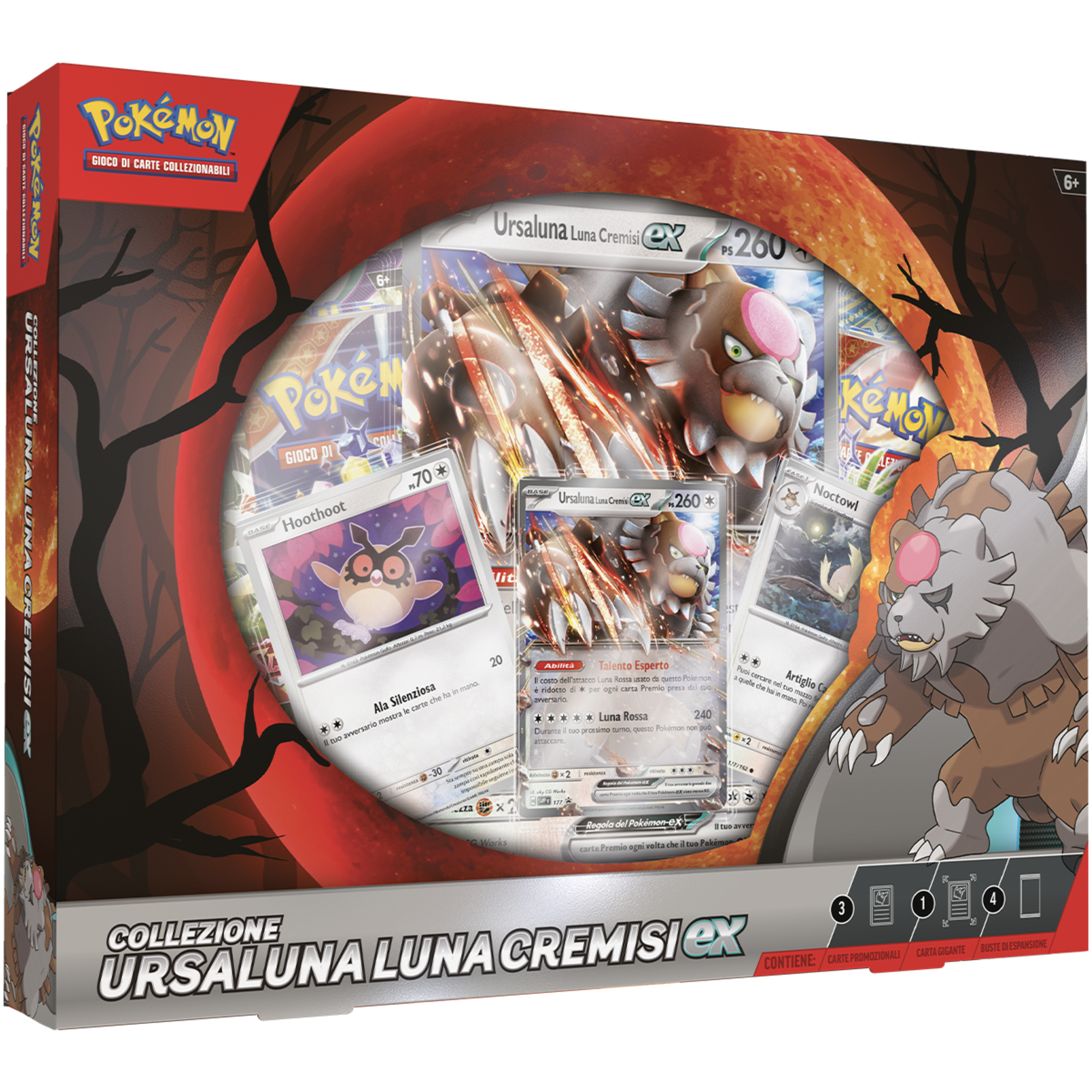 Pokémon collezione ursaluna luna cremisi-ex - POKEMON