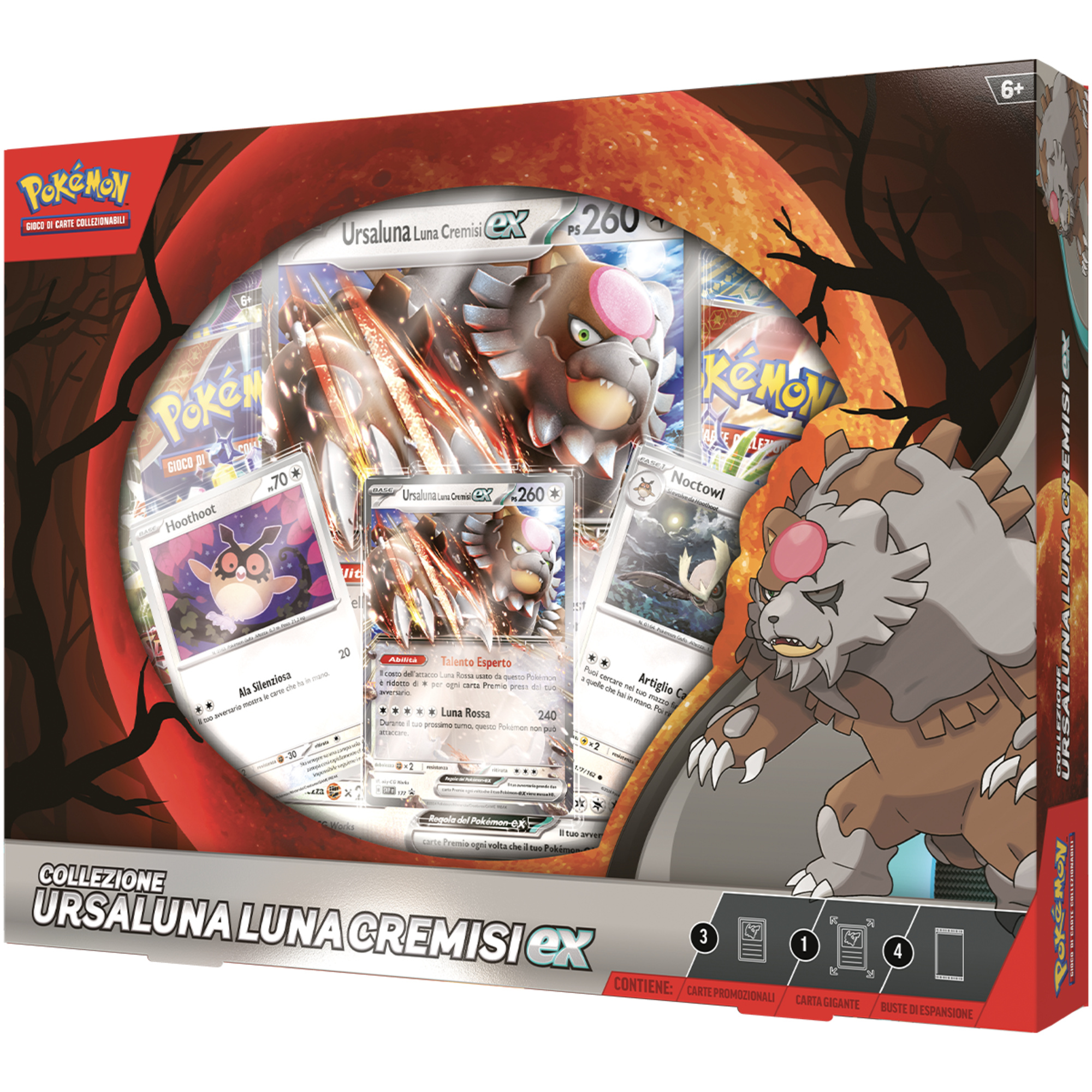 Pokémon collezione ursaluna luna cremisi-ex - POKEMON