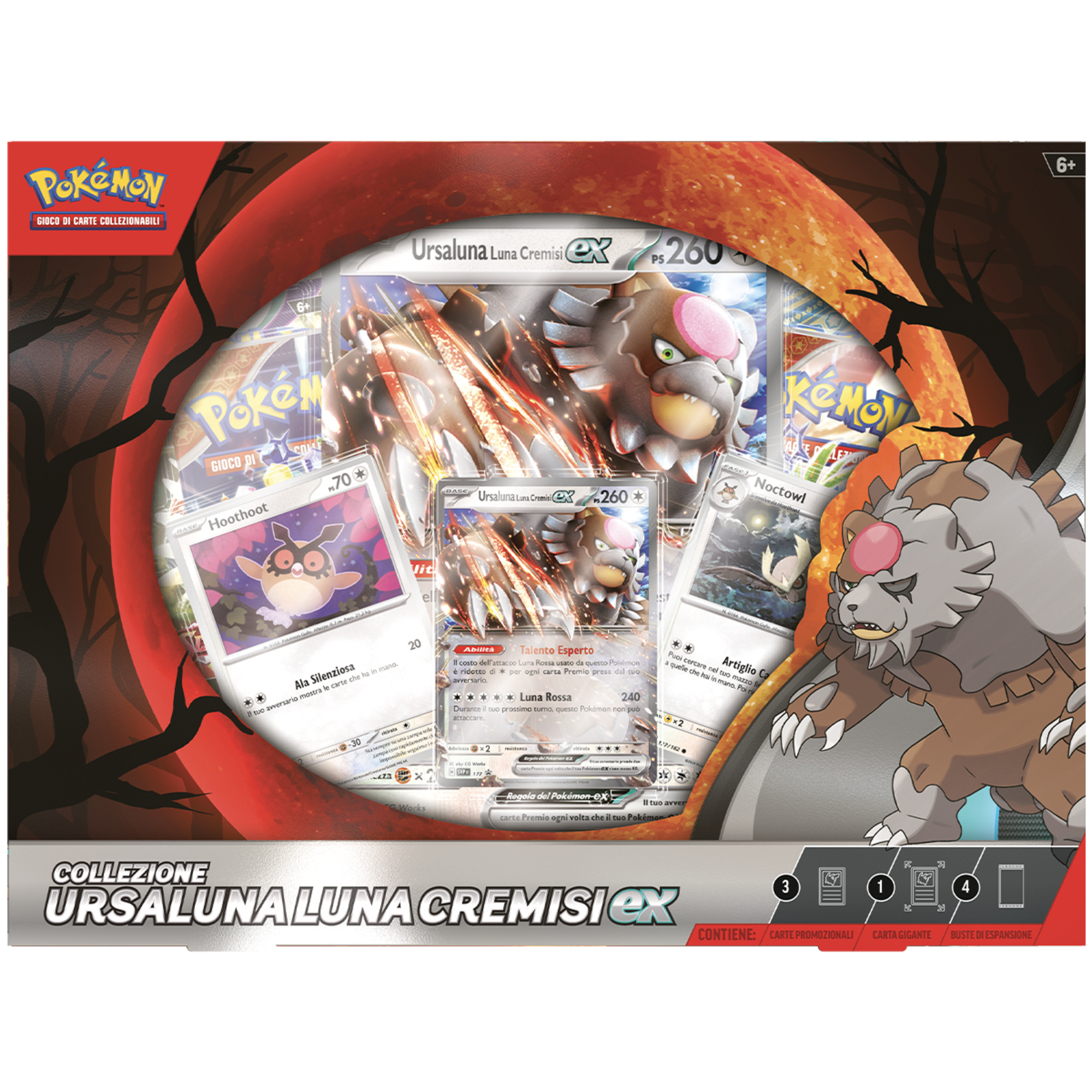 Pokémon collezione ursaluna luna cremisi-ex - POKEMON