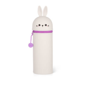 Astuccio coniglietto 2 in 1 in morbido silicone - kawaii - extraordinary stationery - LEGAMI