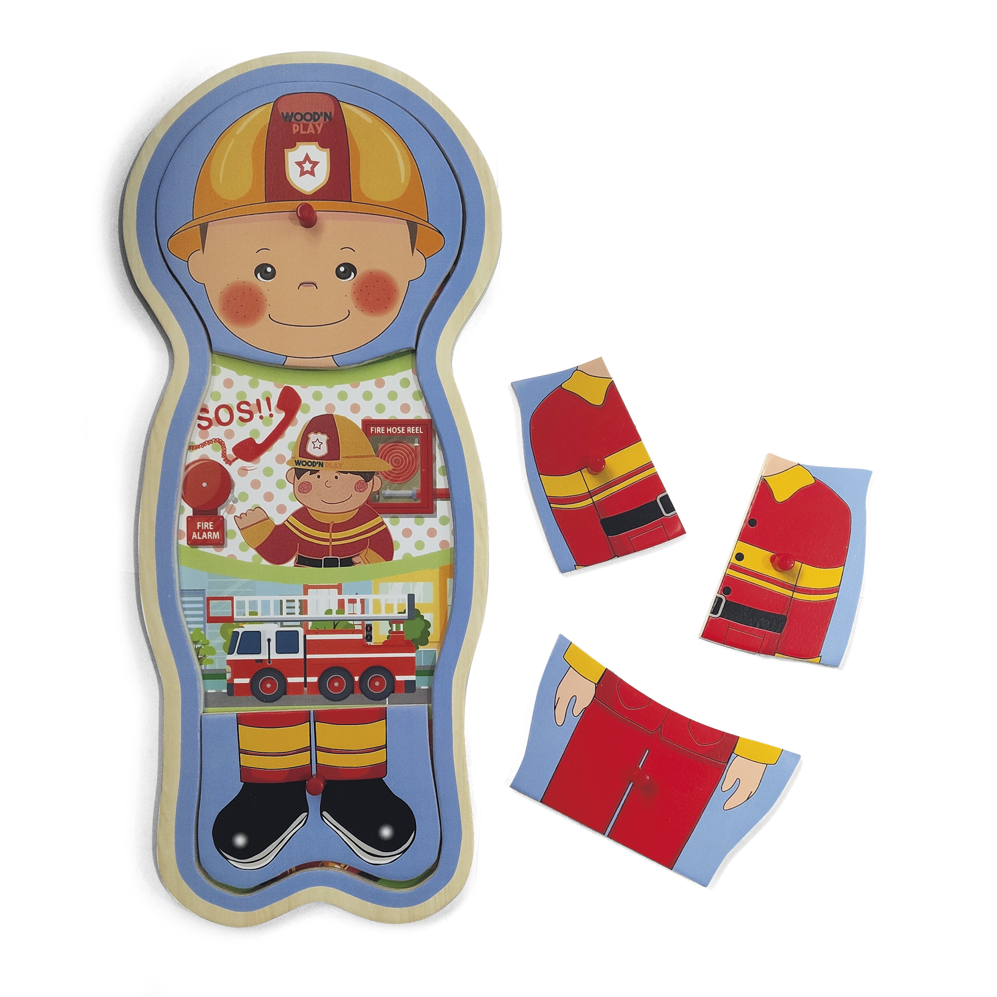 Story puzzle in legno assortito - wood "n" play - WOOD 'N' PLAY