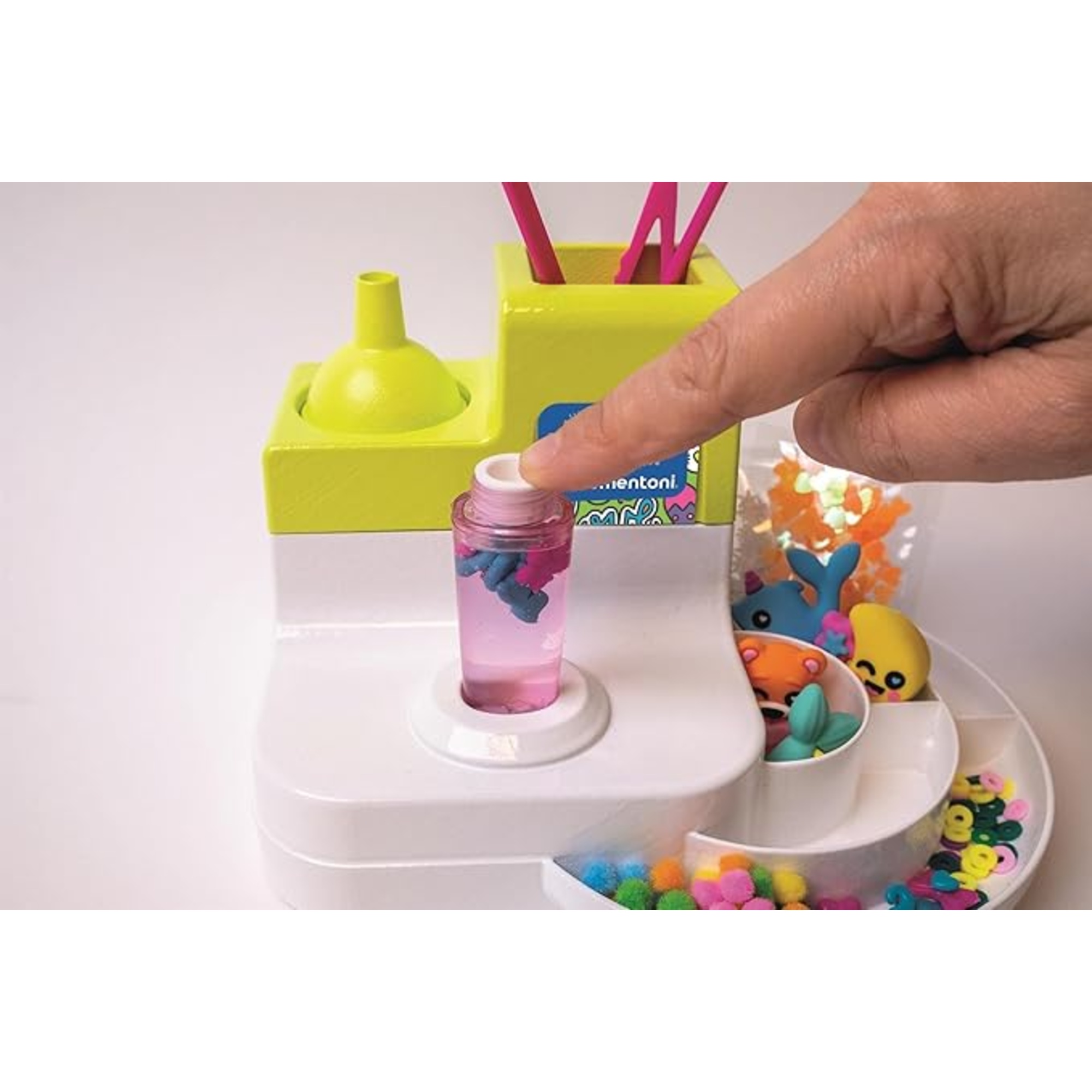 Laboratorio degli evidenziatori personalizzati, kit creativo per bambini 6+ anni, con 50+ accessori - 6+ - clementoni idea - CLEMENTONI