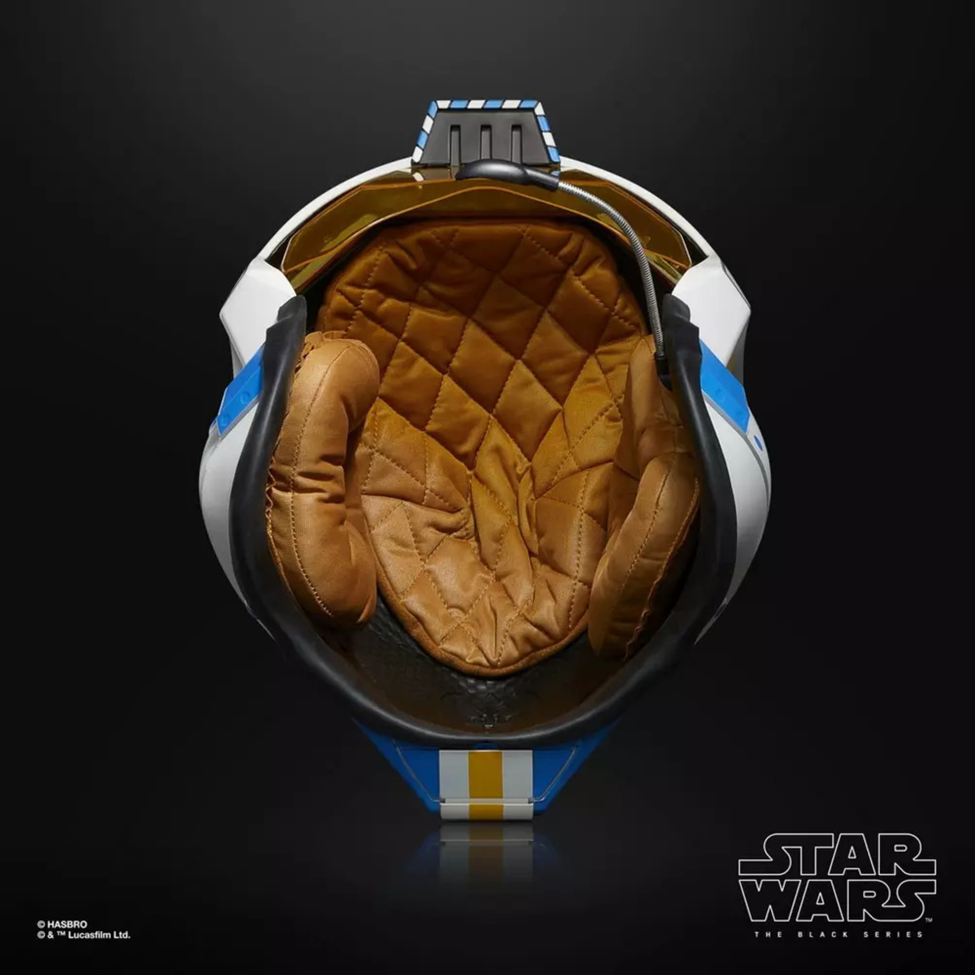 Casco elettronico star wars the black series di carson teva - dettagli e suoni realistici - perfetto da collezione - Star Wars