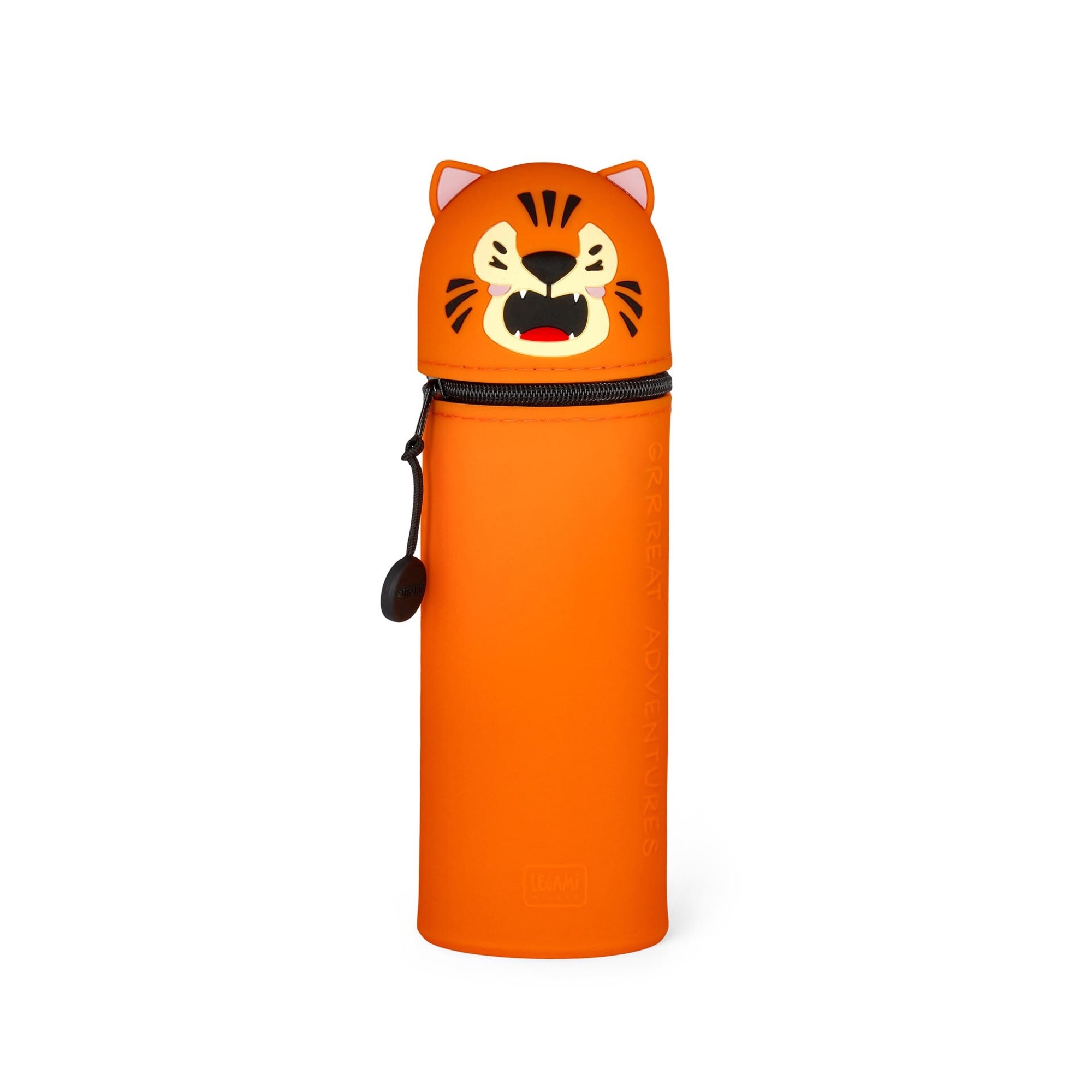 Astuccio tiger  2 in 1 in morbido silicone - kawaii - extraordinary stationery - LEGAMI