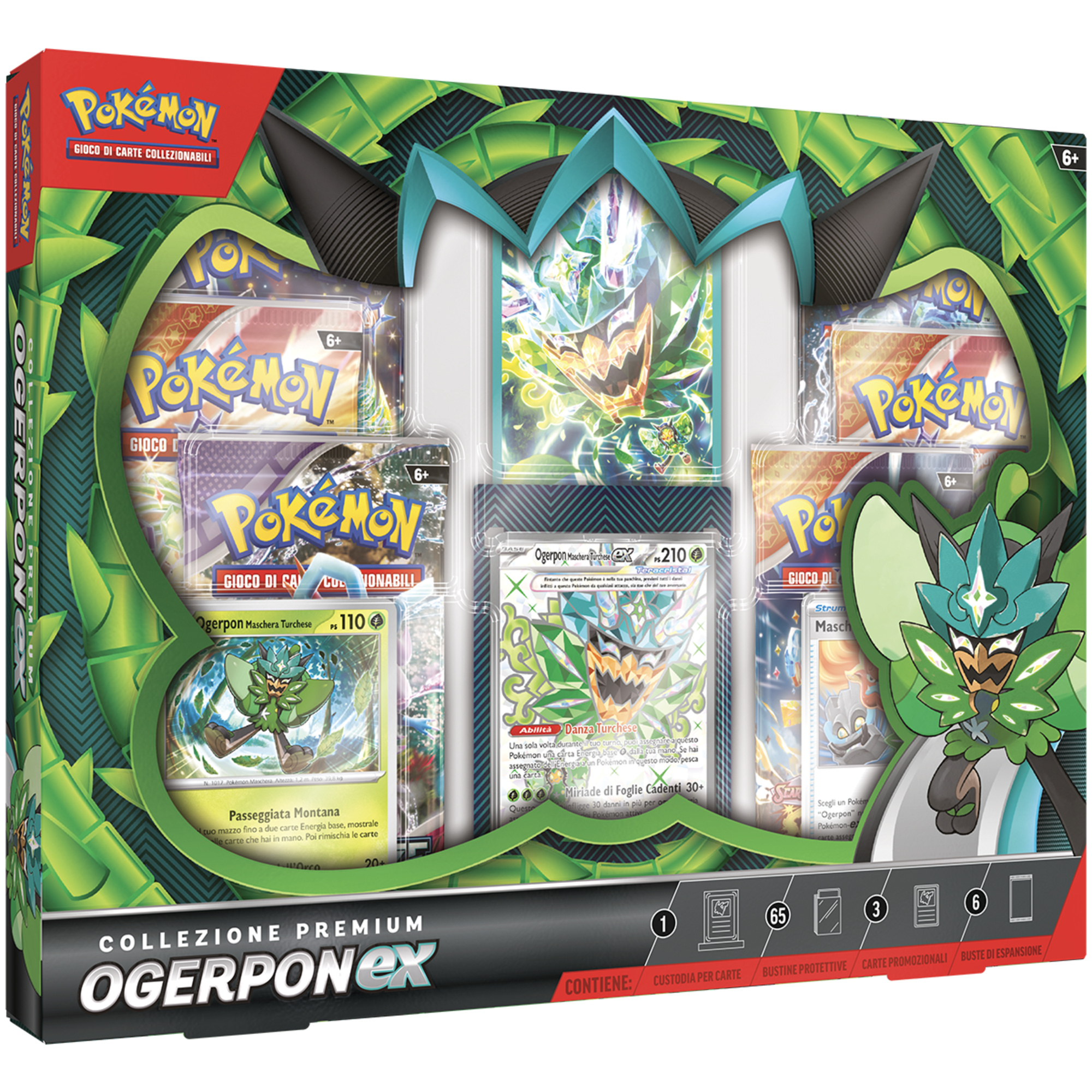 Pokémon collezione premium  ogerpon-ex - POKEMON