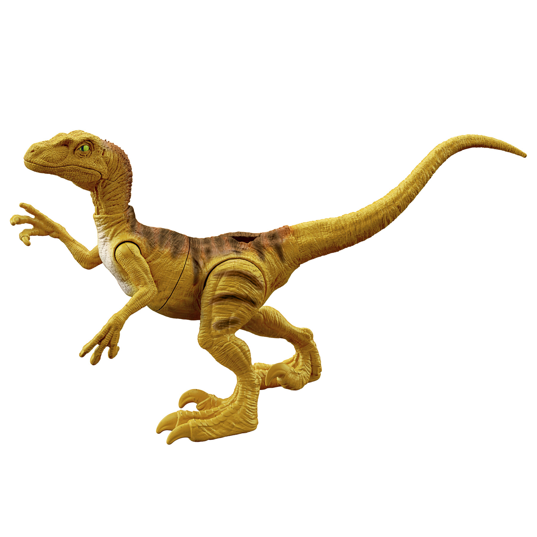 Mattel jurassic world - velociraptor attacco fatale, dinosauro con articolazioni mobili e azione d'attacco specifica - Jurassic World