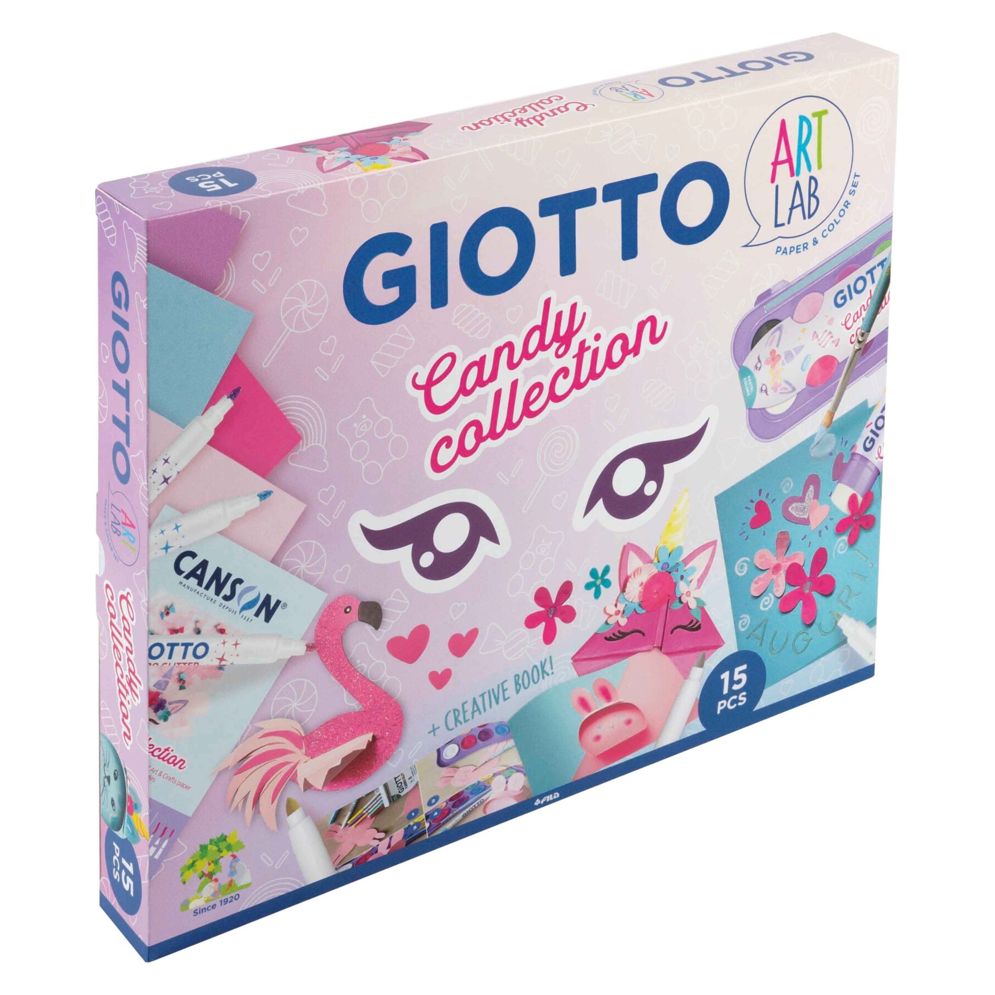 Giotto art lab candy collection - kit creativo a tema candy world - DIDO'