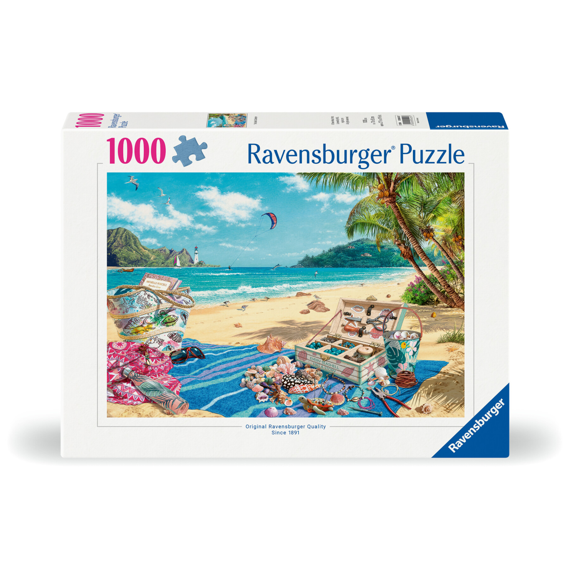 Puzzle la collezione di conchiglie, 1000 pezzi, puzzle adulti - ravensburger - RAVENSBURGER