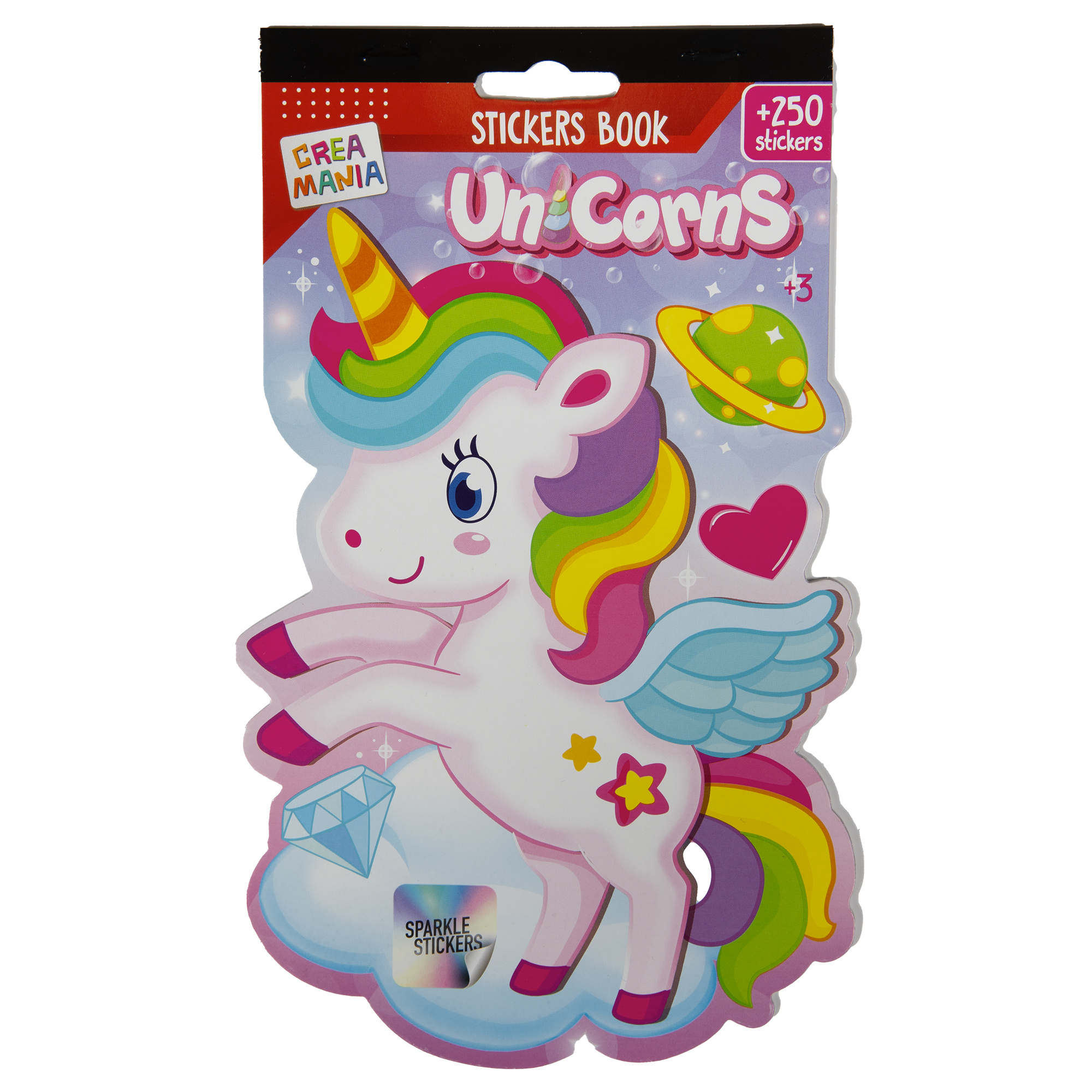 Libro stickers unicorno - CREAMANIA