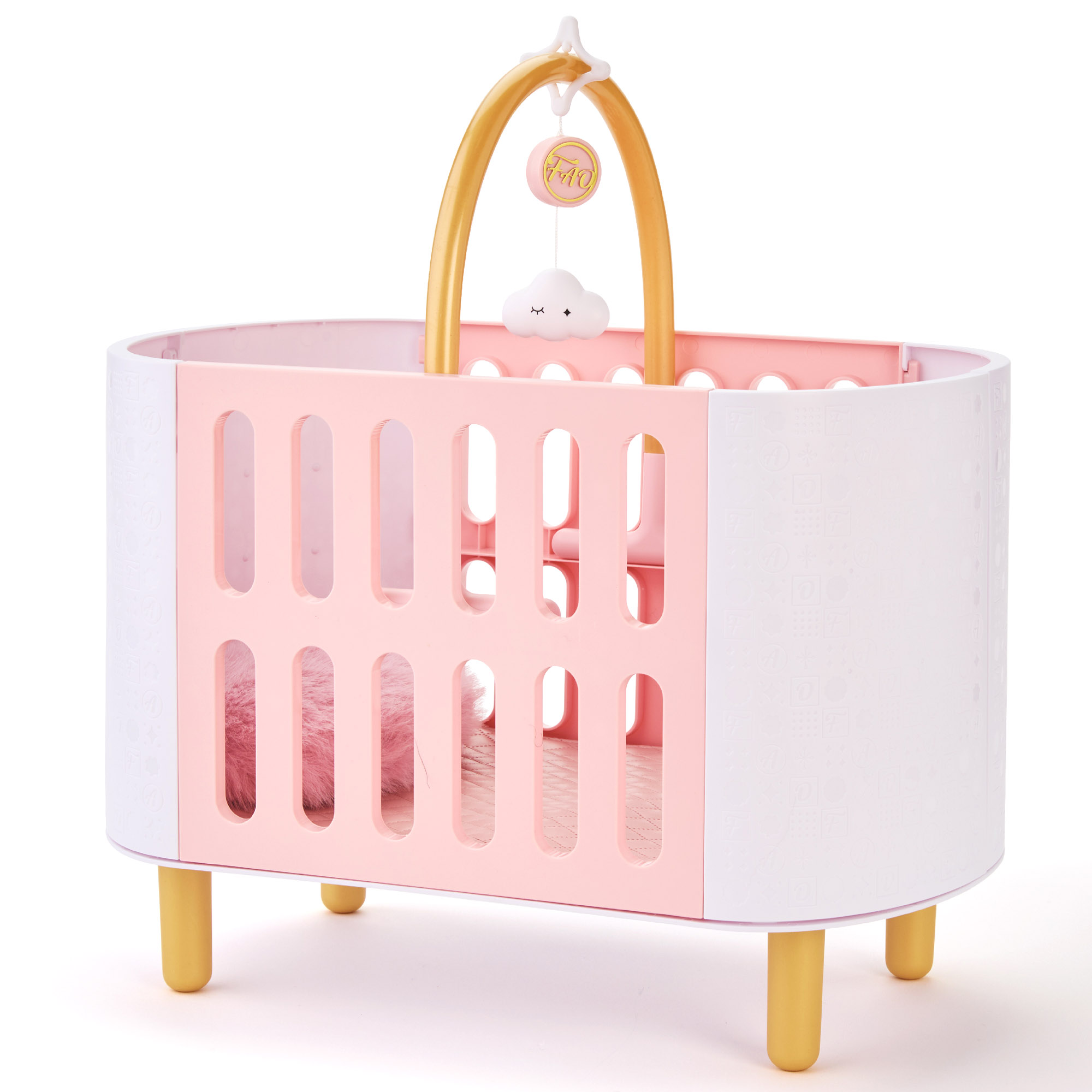 Culla con giostrina musicale per bambole fao baby - FAO Schwarz