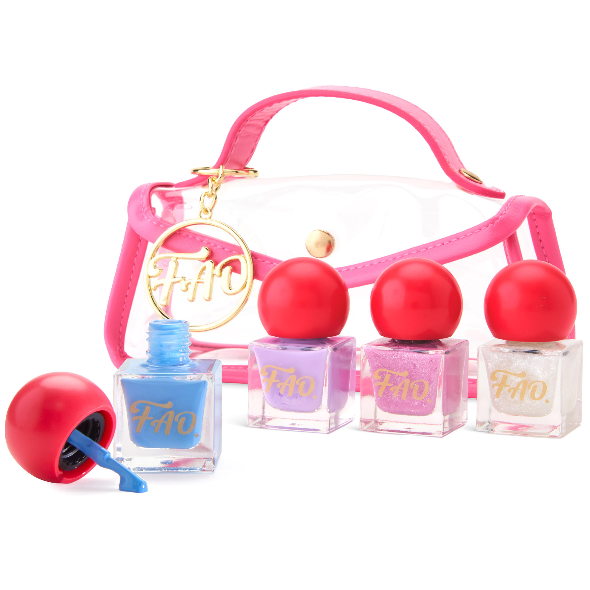 Set di 4 smalti atossici per unghie dei bambini - FAO Schwarz