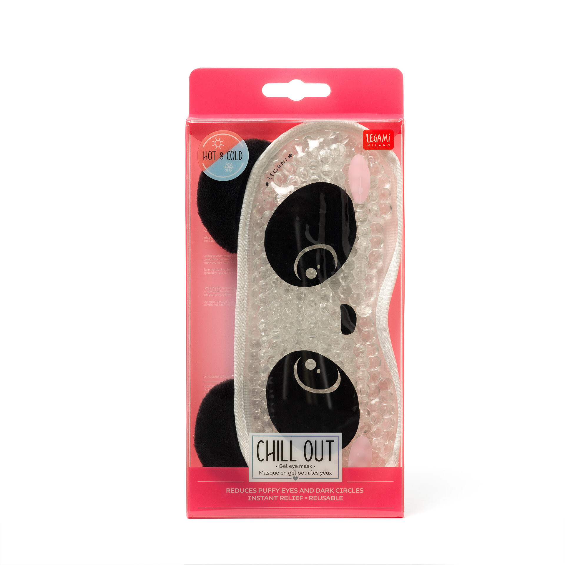 Maschera gel per occhi - chill out - panda - cutie beauty - LEGAMI