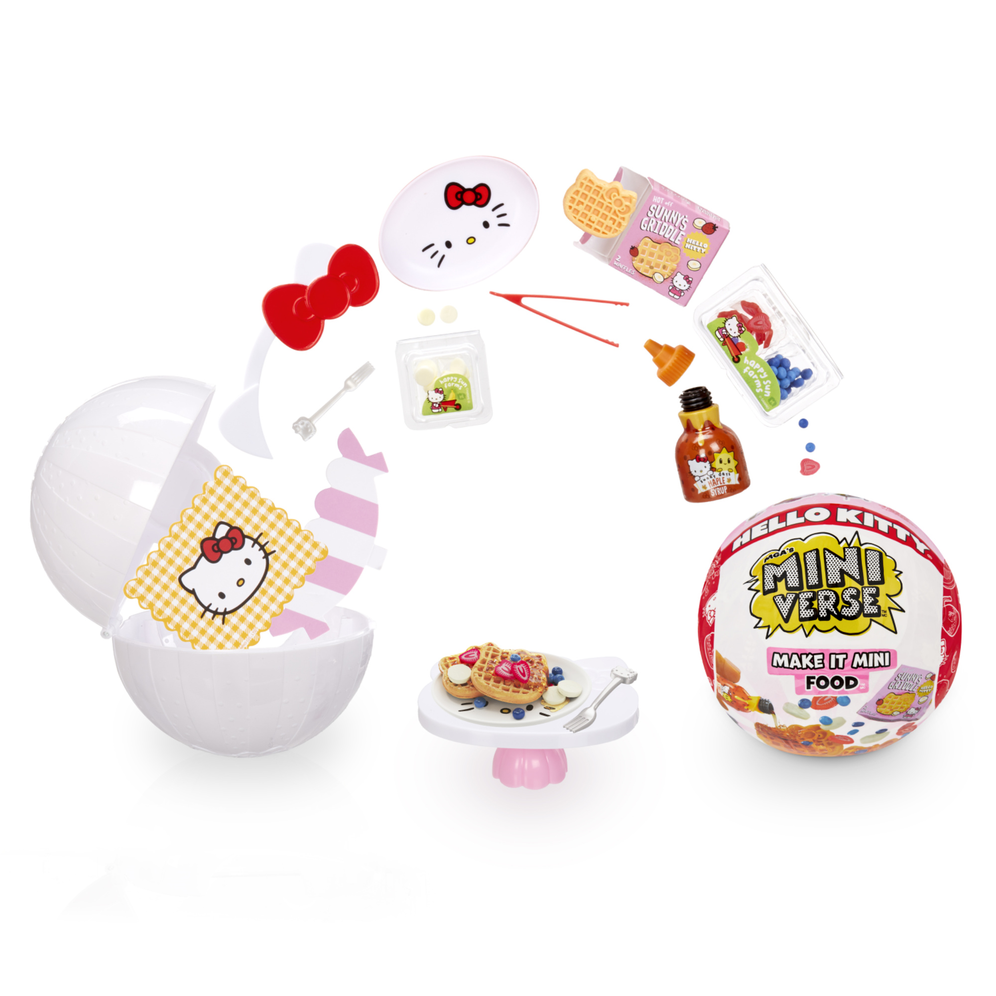 Mga's miniverse make it mini food hello kitty® mini collezionabili – confezione sorpresa - MINIVERSE MGA