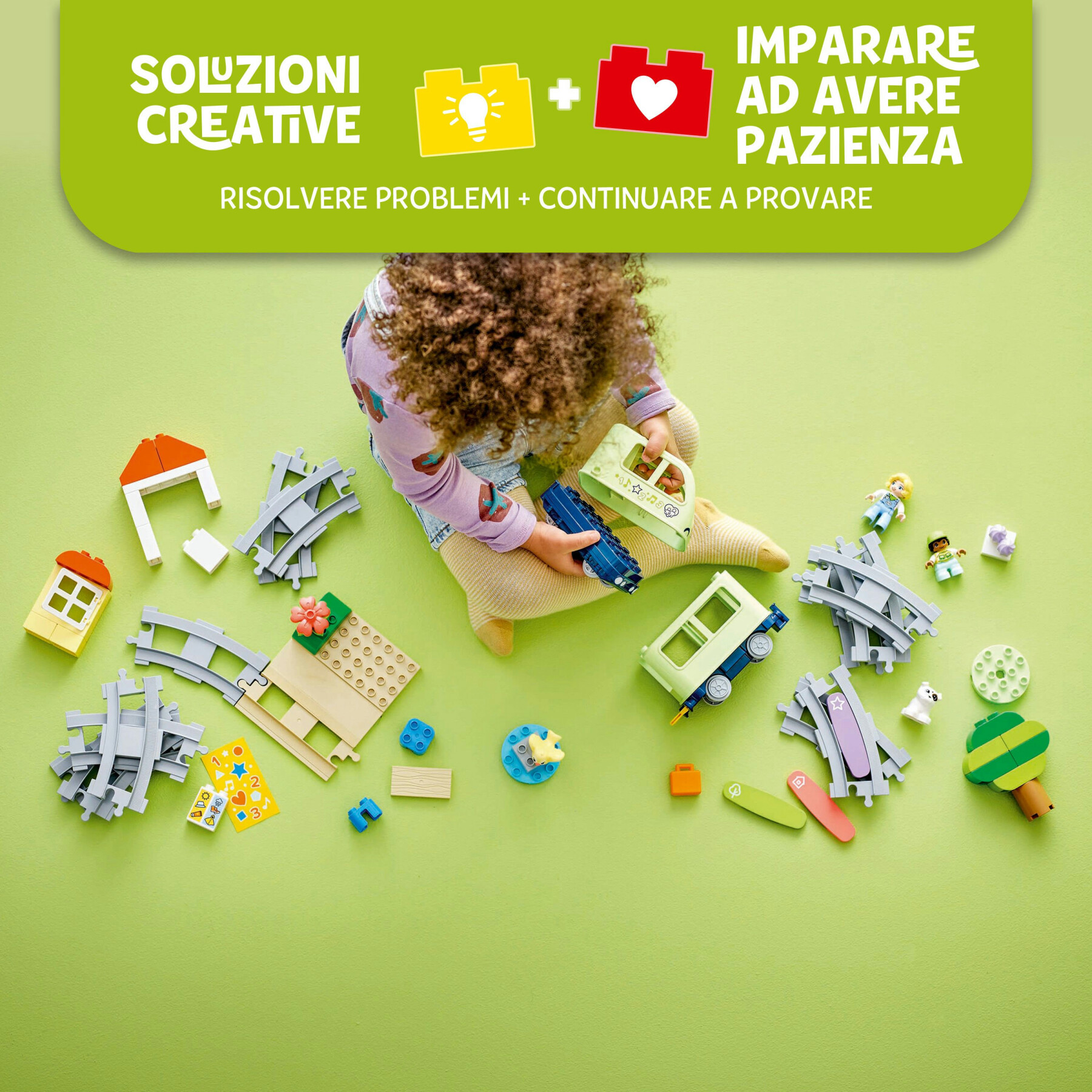 Lego duplo 10427 treno d’avventura interattivo, giochi educativi per bambini 2+ con mattoncini multifunzione, regalo didattico - LEGO DUPLO