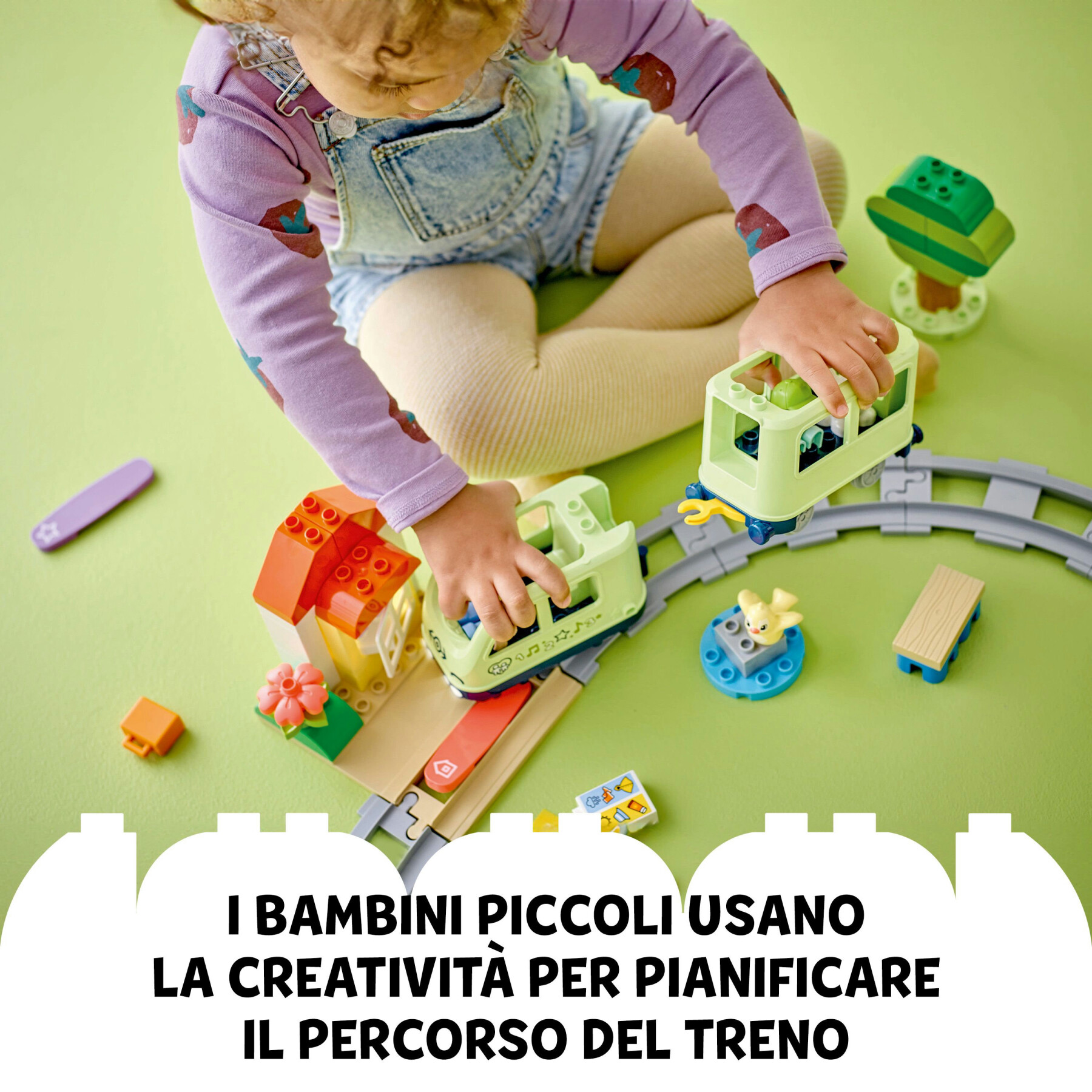 Lego duplo 10427 treno d’avventura interattivo, giochi educativi per bambini 2+ con mattoncini multifunzione, regalo didattico - LEGO DUPLO