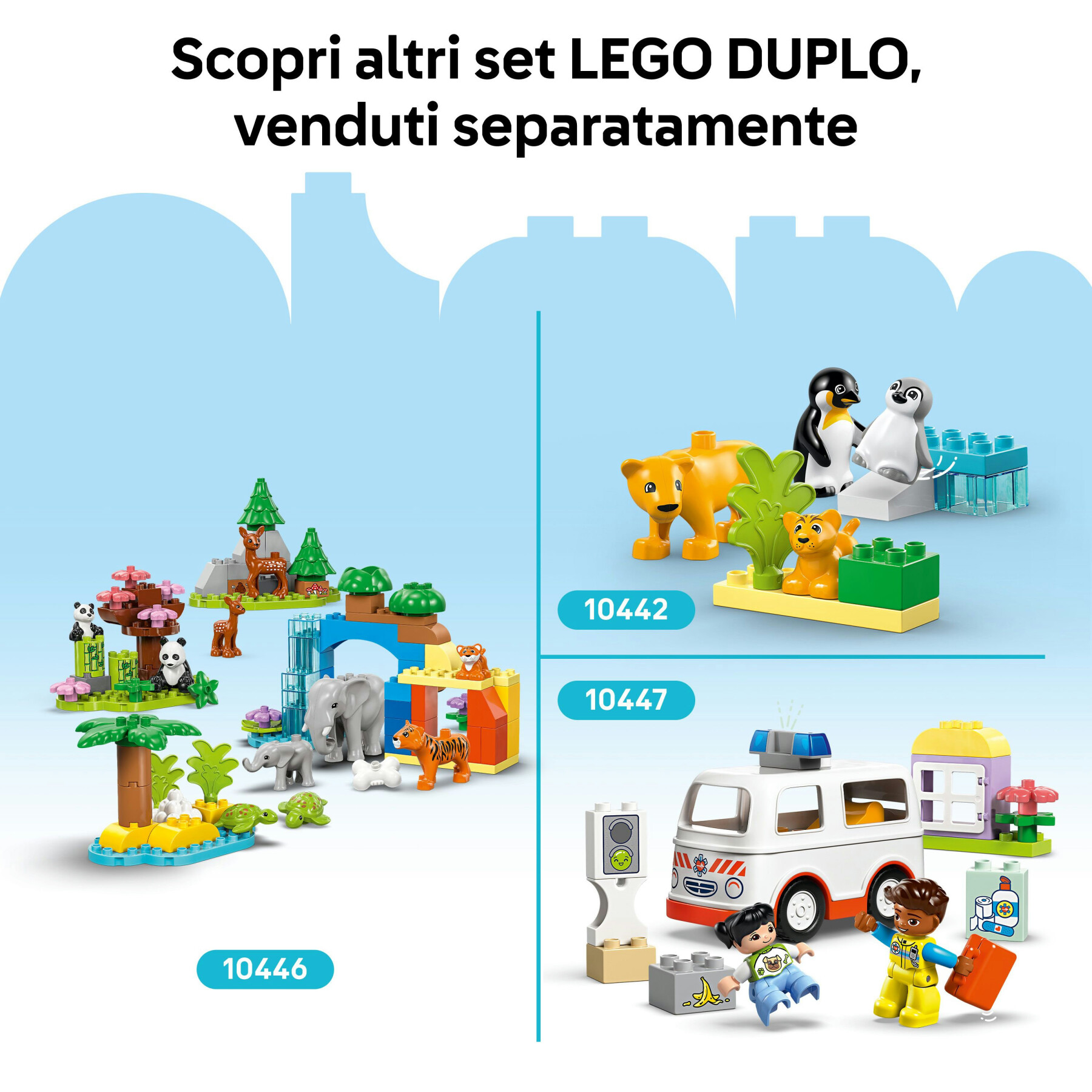 Lego duplo 10449 prime esperienze: visita dal dottore, giocattolo educativo per bambini 2+ per sviluppo abilità socio-emotive - LEGO DUPLO