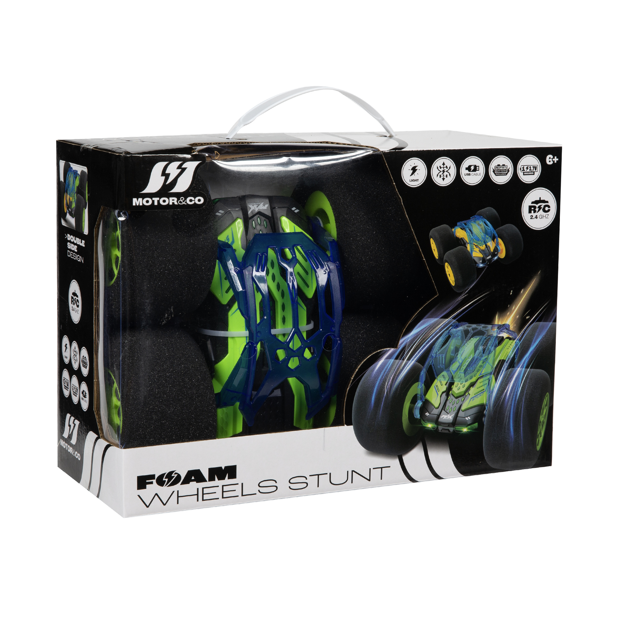 Foam wheels stunt - motor & co - MOTOR & CO.