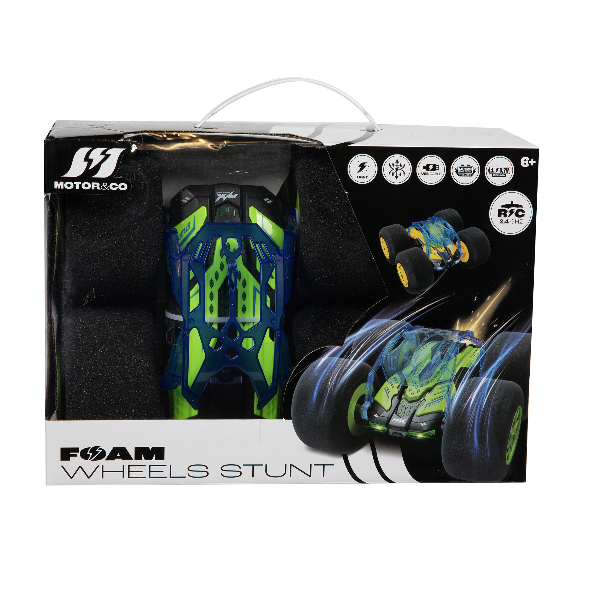 Foam wheels stunt - motor & co - MOTOR & CO.