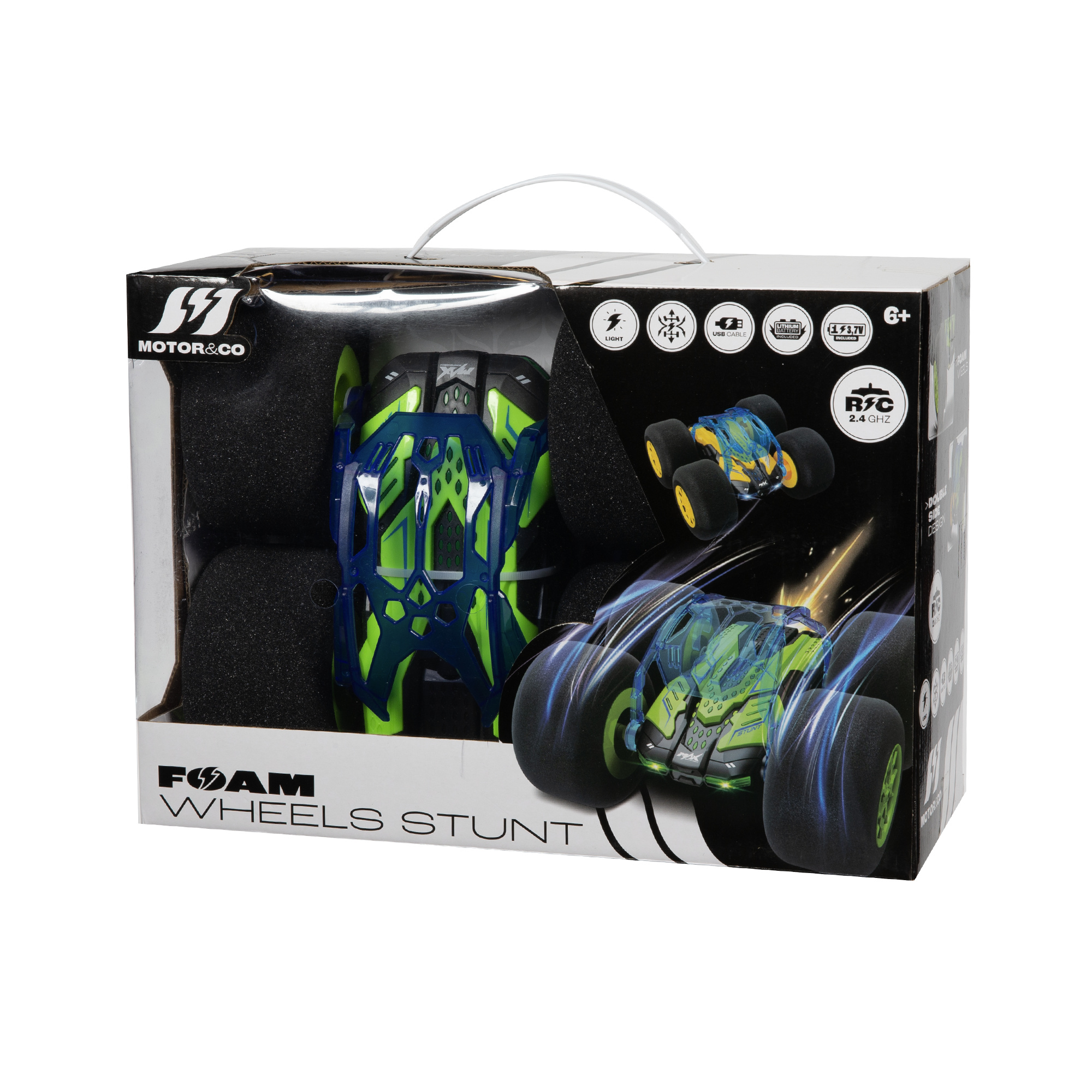 Foam wheels stunt - motor & co - MOTOR & CO.