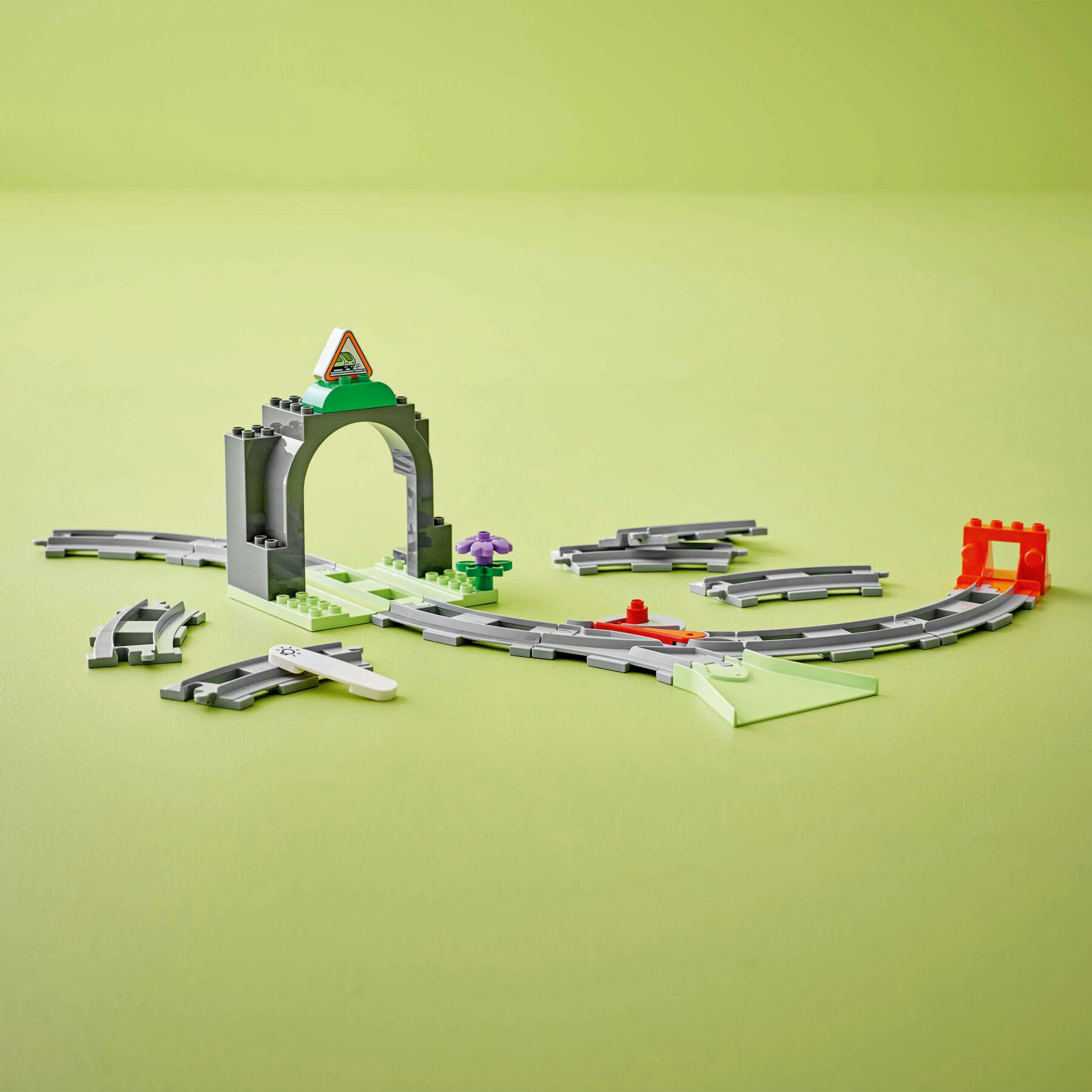 Lego duplo 10425 pack di espansione tunnel e binari ferroviari, giochi educativi per bambini 2+, elementi creativi per pista - LEGO DUPLO