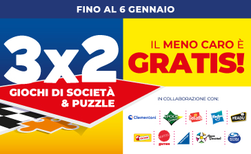 3X2 GIOCHI DI SOCIETA&#8217;