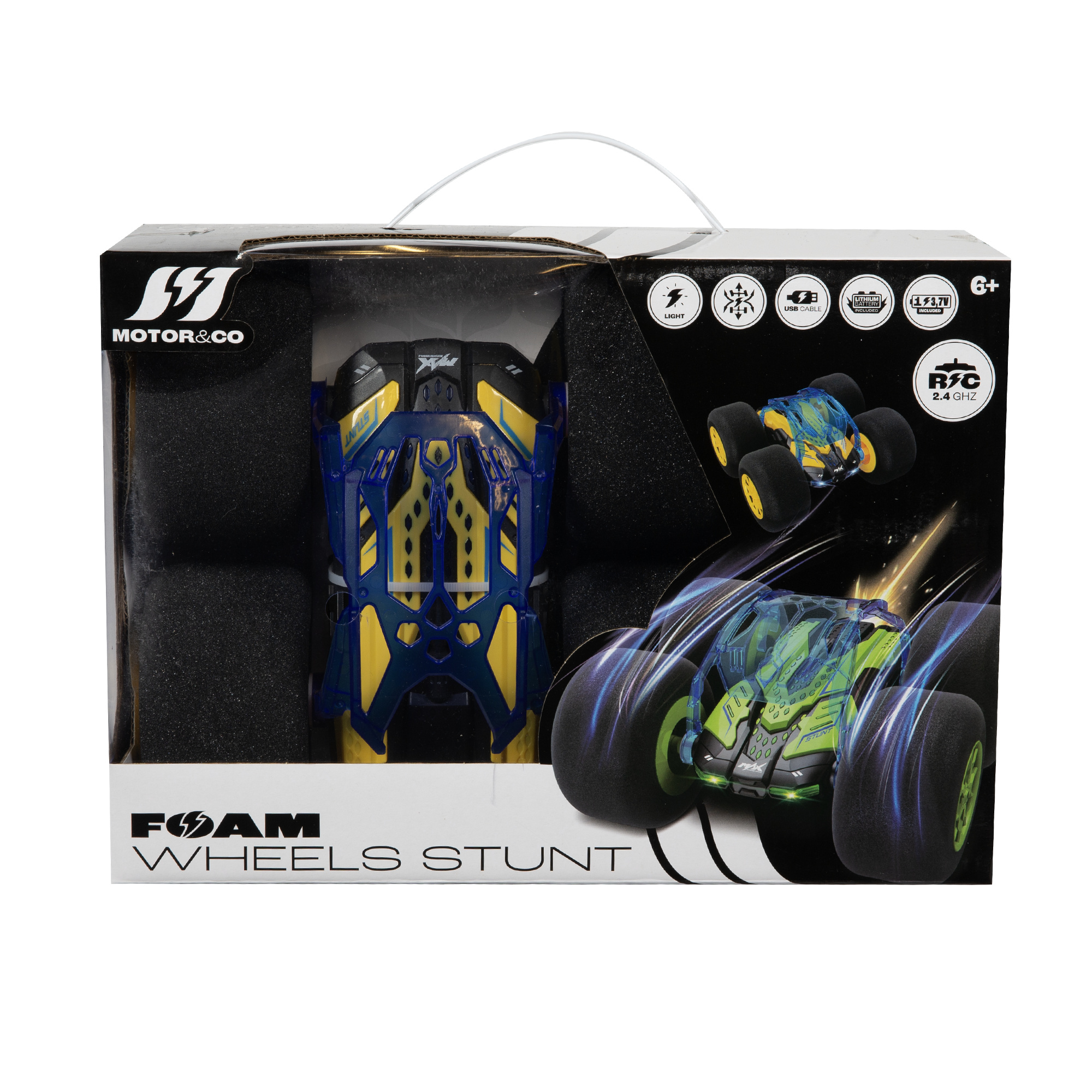 Foam wheels stunt - motor & co - MOTOR & CO.